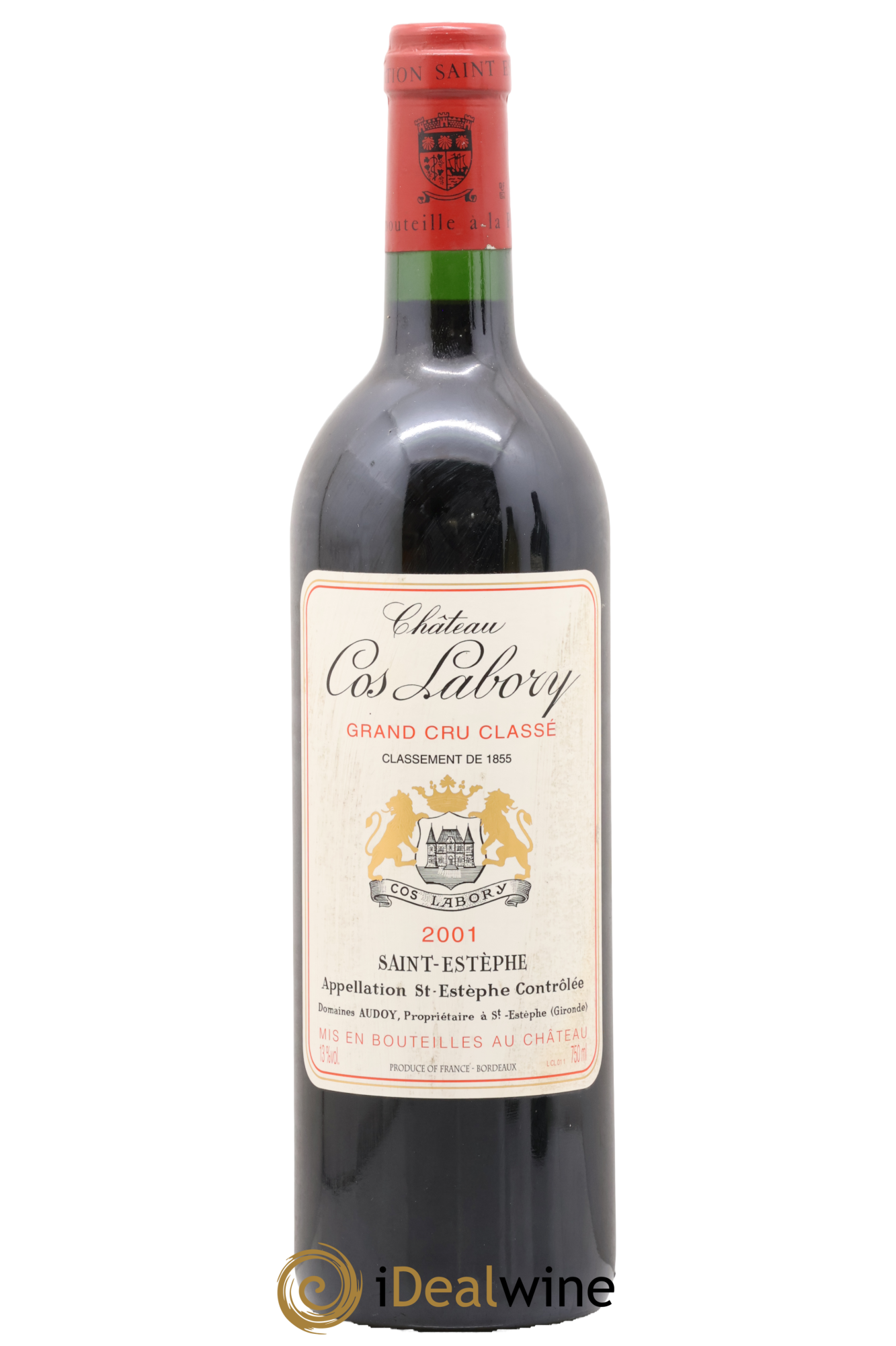 Château Cos Labory 5ème Grand Cru Classé 2001 - Lot of 1 bottle - 0