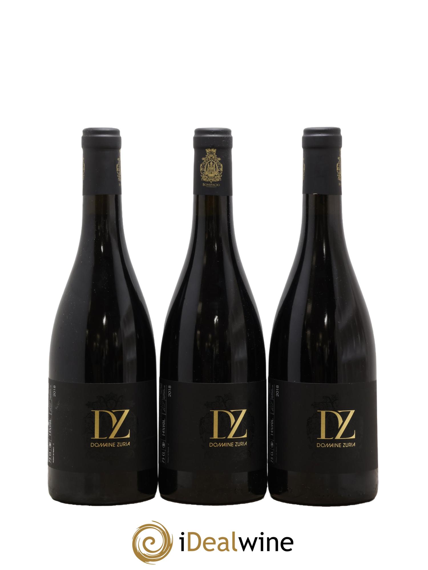 Vin de Corse Ile de Beauté Domaine Zuria 2018 - Lotto di 3 bottiglie - 0