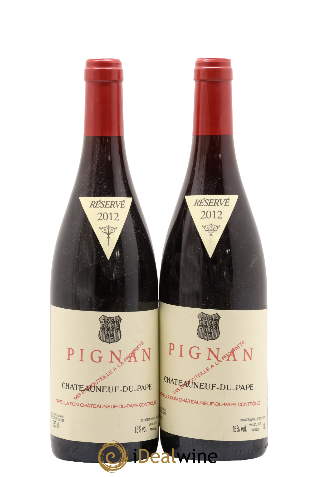 Châteauneuf-du-Pape Pignan Emmanuel Reynaud 2012 - Lot de 2 bouteilles - 0
