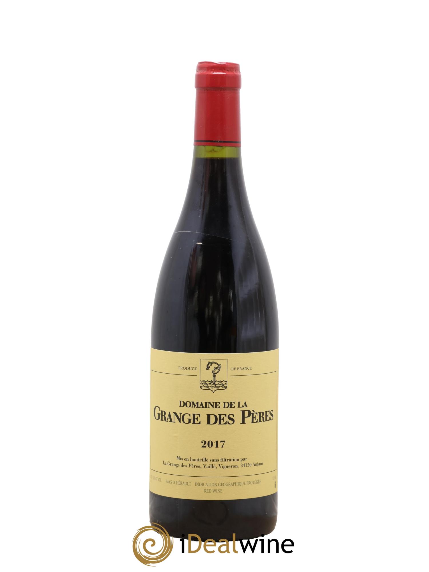 Pays d'Hérault Grange des Pères Laurent Vaillé 2017 - Lot de 1 bouteille - 0
