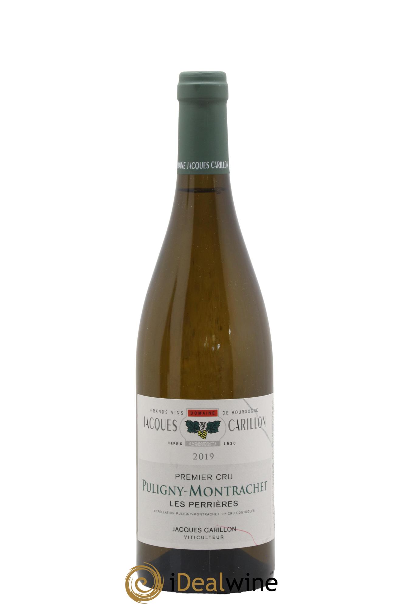 Puligny-Montrachet 1er Cru Les Perrières Jacques Carillon (Domaine) 2019 - Lot de 1 bouteille - 0