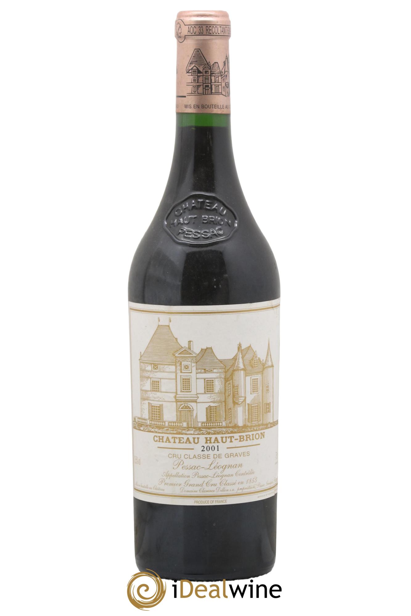 Château Haut Brion 1er Grand Cru Classé 2001 - Lot of 1 bottle - 0
