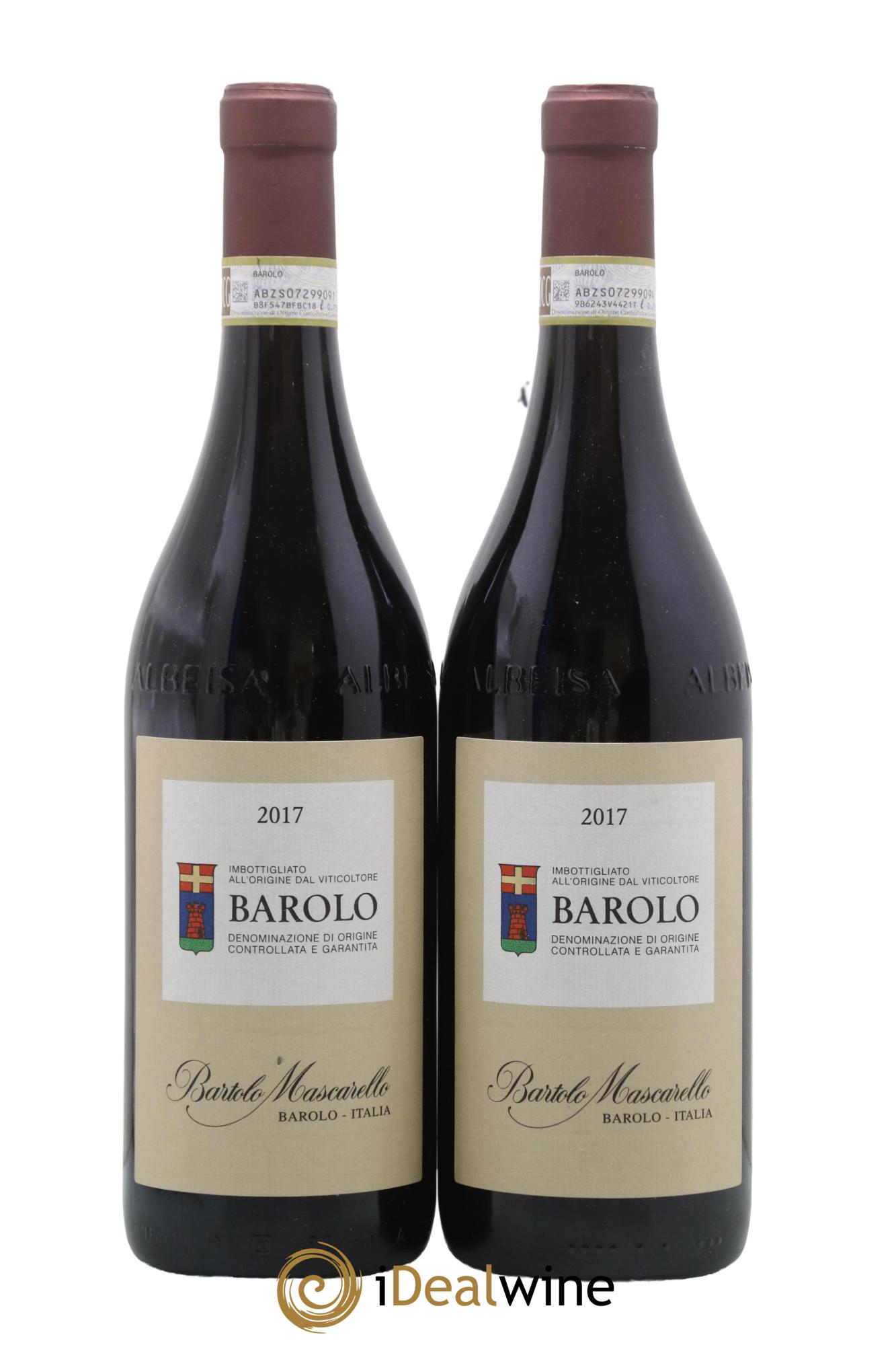 Barolo DOCG Bartolo Mascarello 2017 - Lot de 2 bouteilles - 0