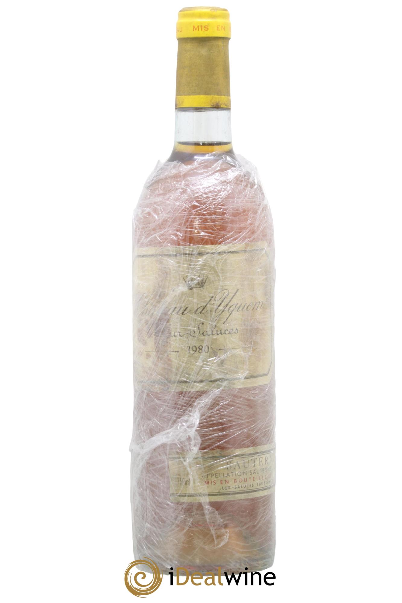 Château d' Yquem 1er Cru Classé Supérieur 1980 - Posten von 1 Flasche - 0