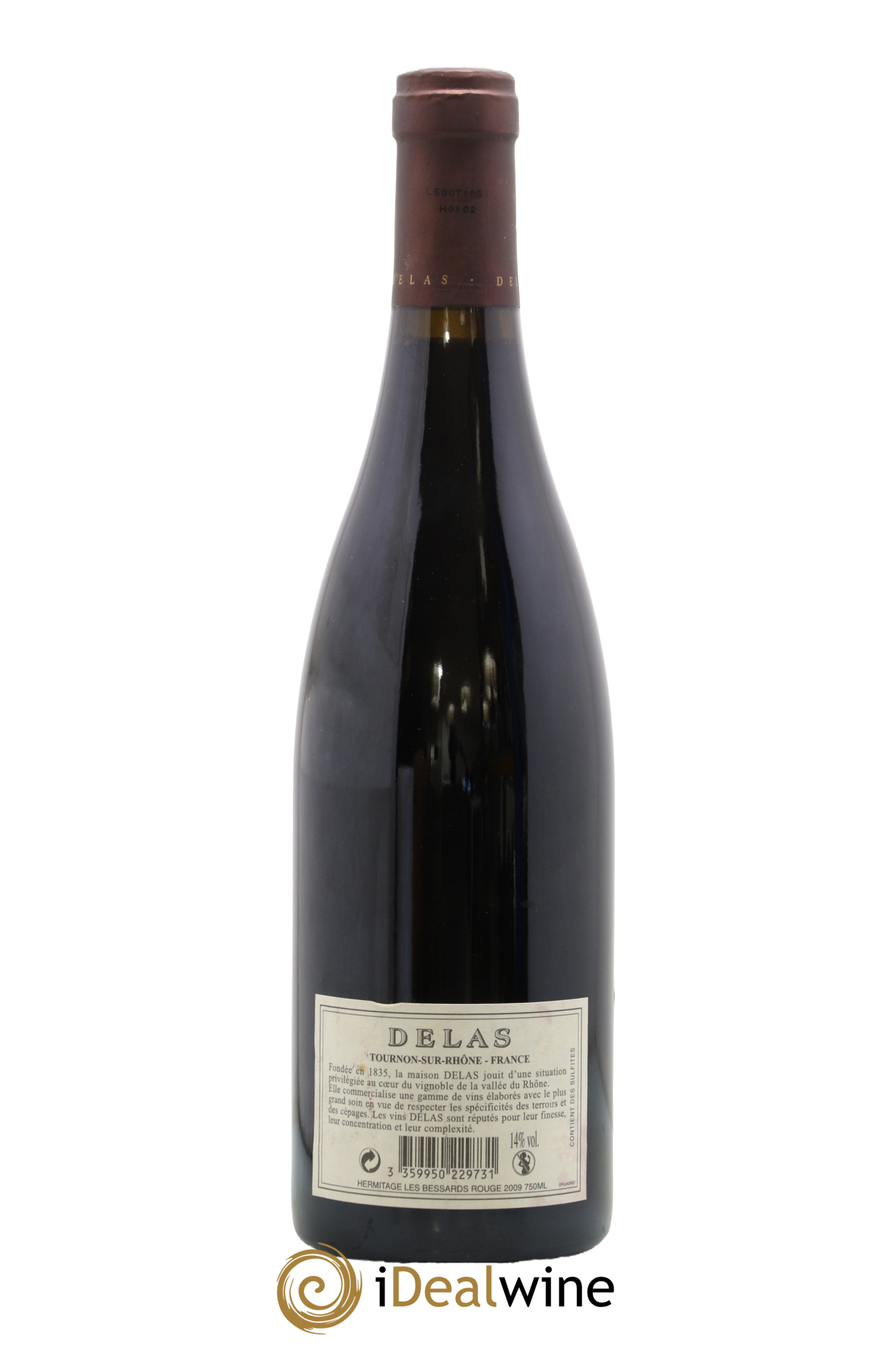 Hermitage Les Bessards Delas Frères 2009 - Lot of 1 bottle - 1