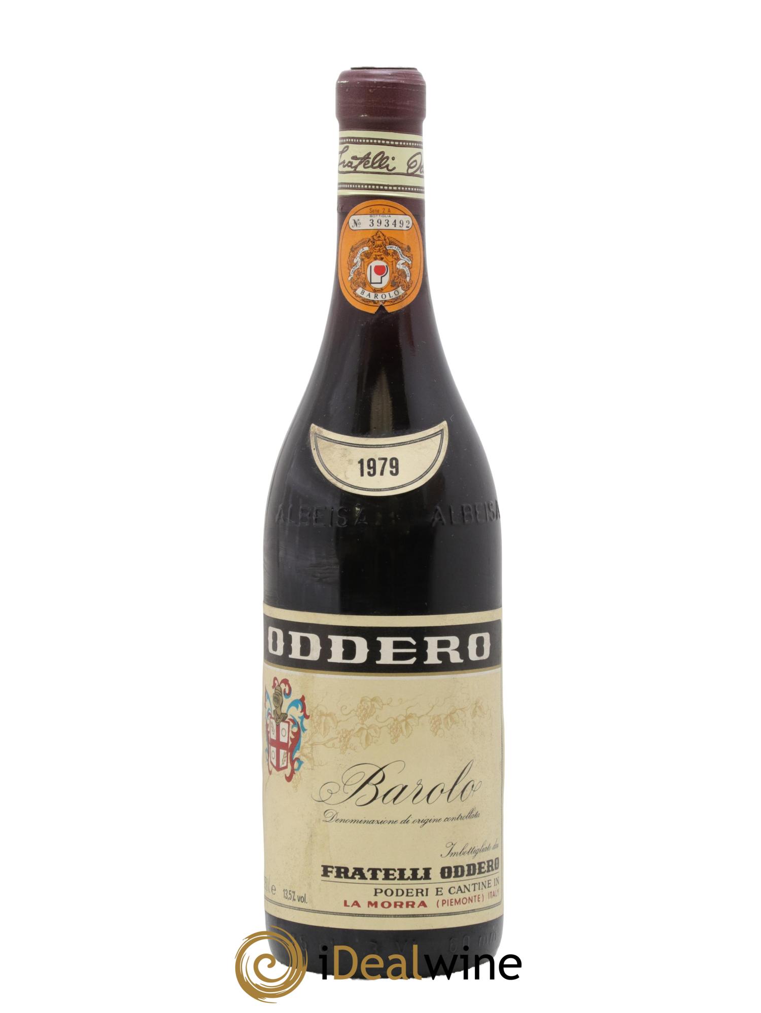 Barolo DOCG Oddero 1979 - Lot of 1 bottle - 0