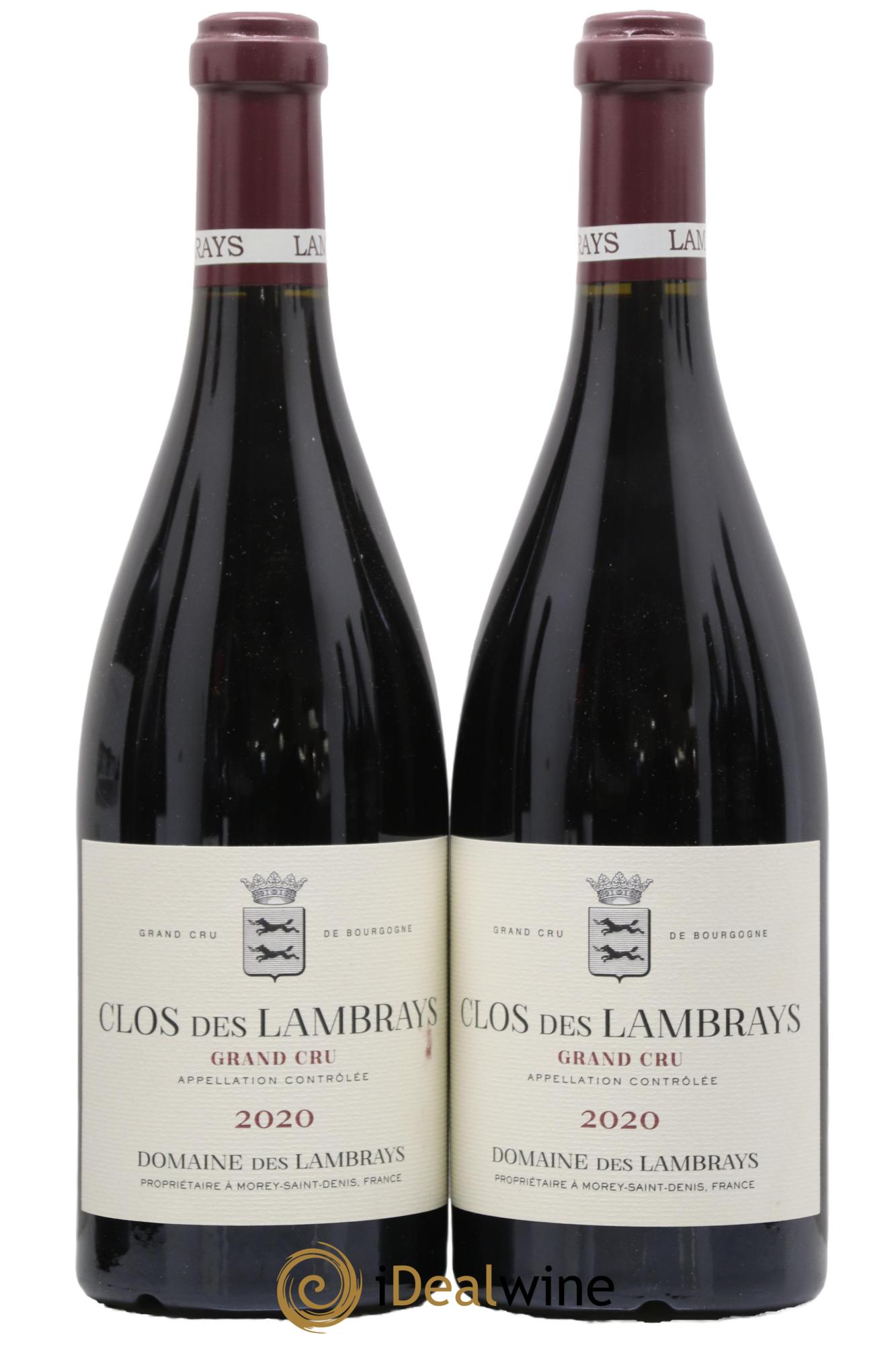 Clos des Lambrays Grand Cru Domaine des Lambrays 2020 - Lot de 2 bouteilles - 0