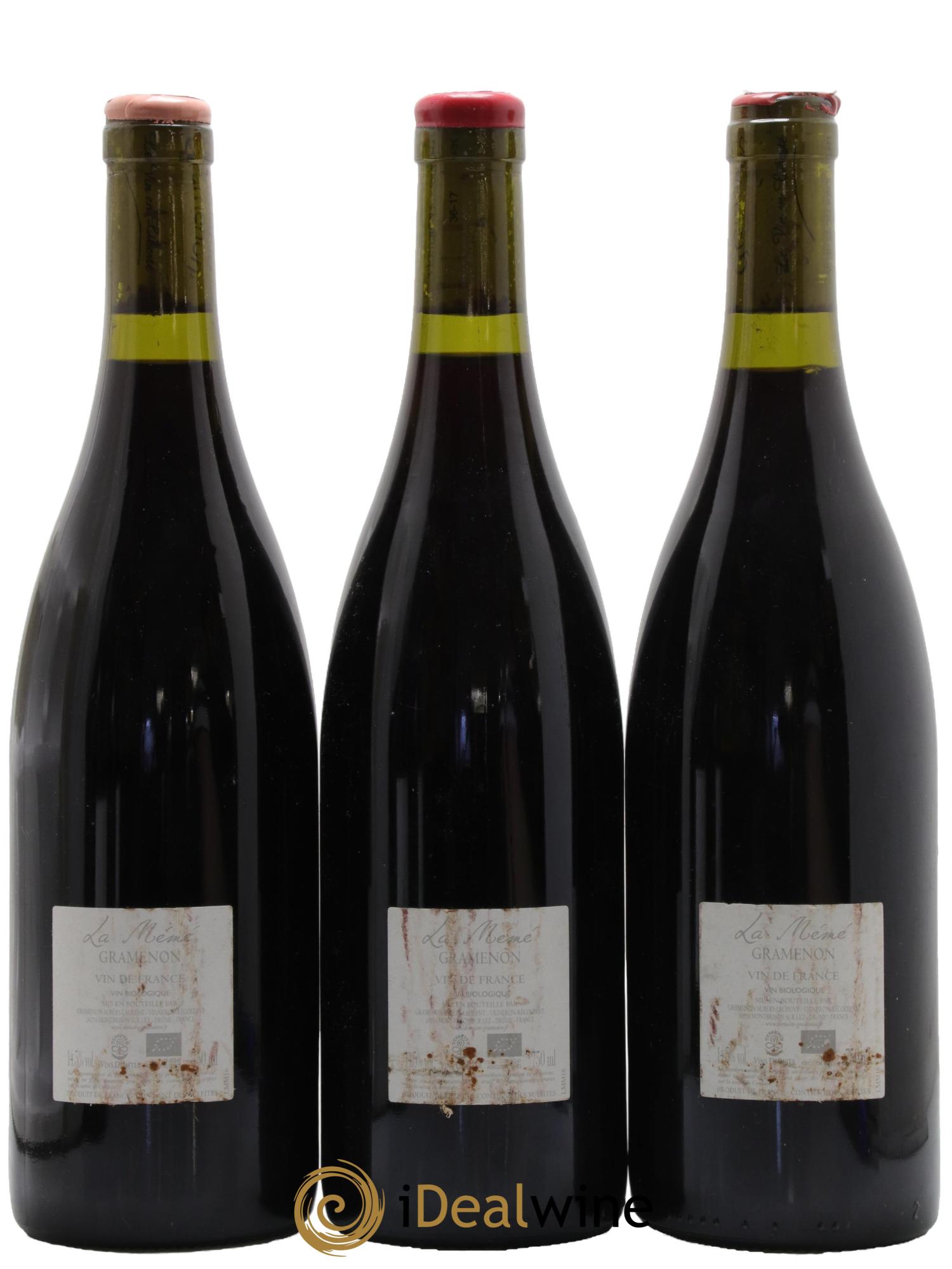 Côtes-du-Rhône La Mémé Ceps Centenaires Gramenon (Domaine) 2016 - Posten von 3 Flaschen - 1