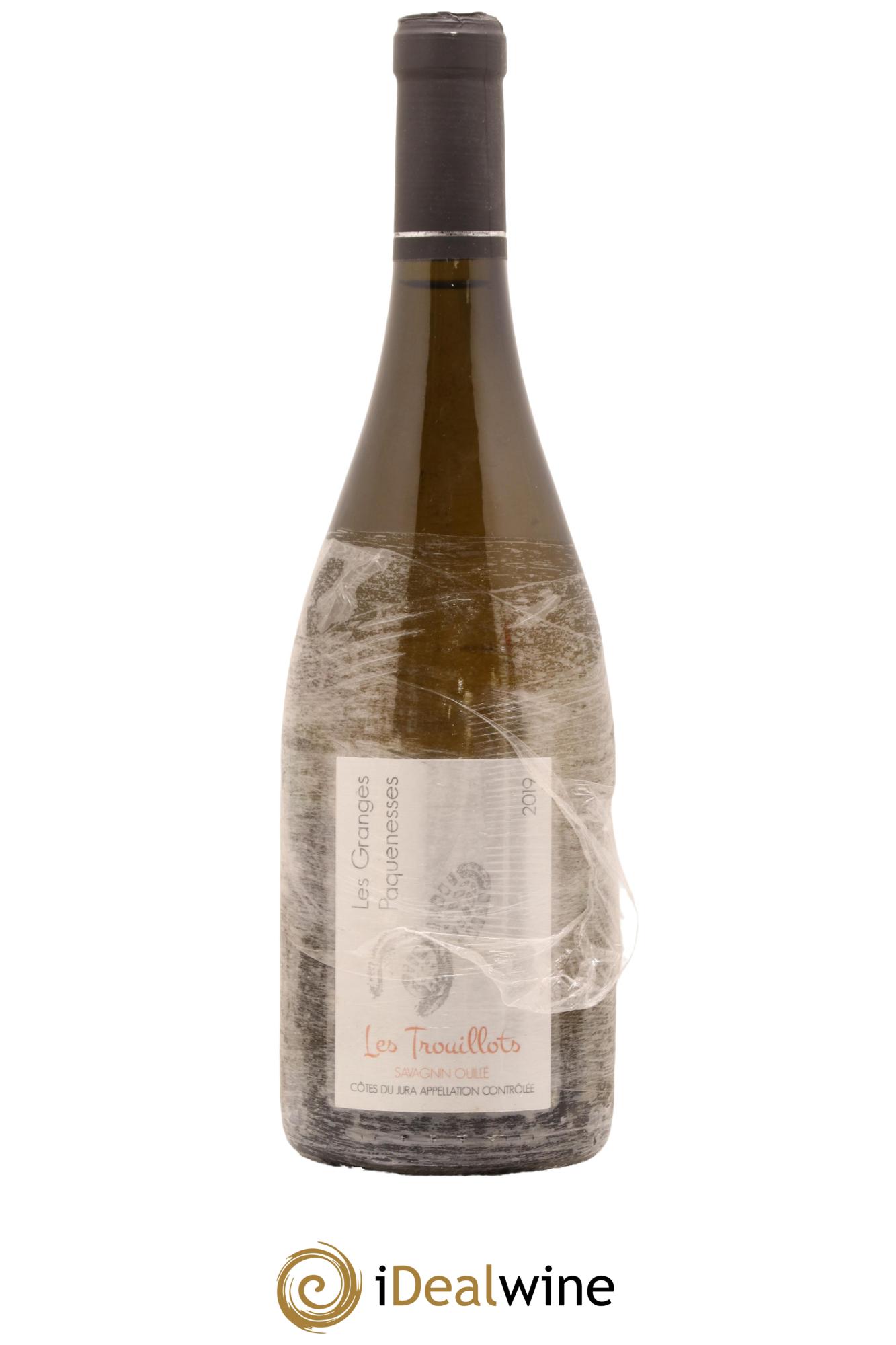 Côtes du Jura Savagnin Ouillé Les Trouillots Les Granges Paquenesses 2019 - Lot de 1 bouteille - 0