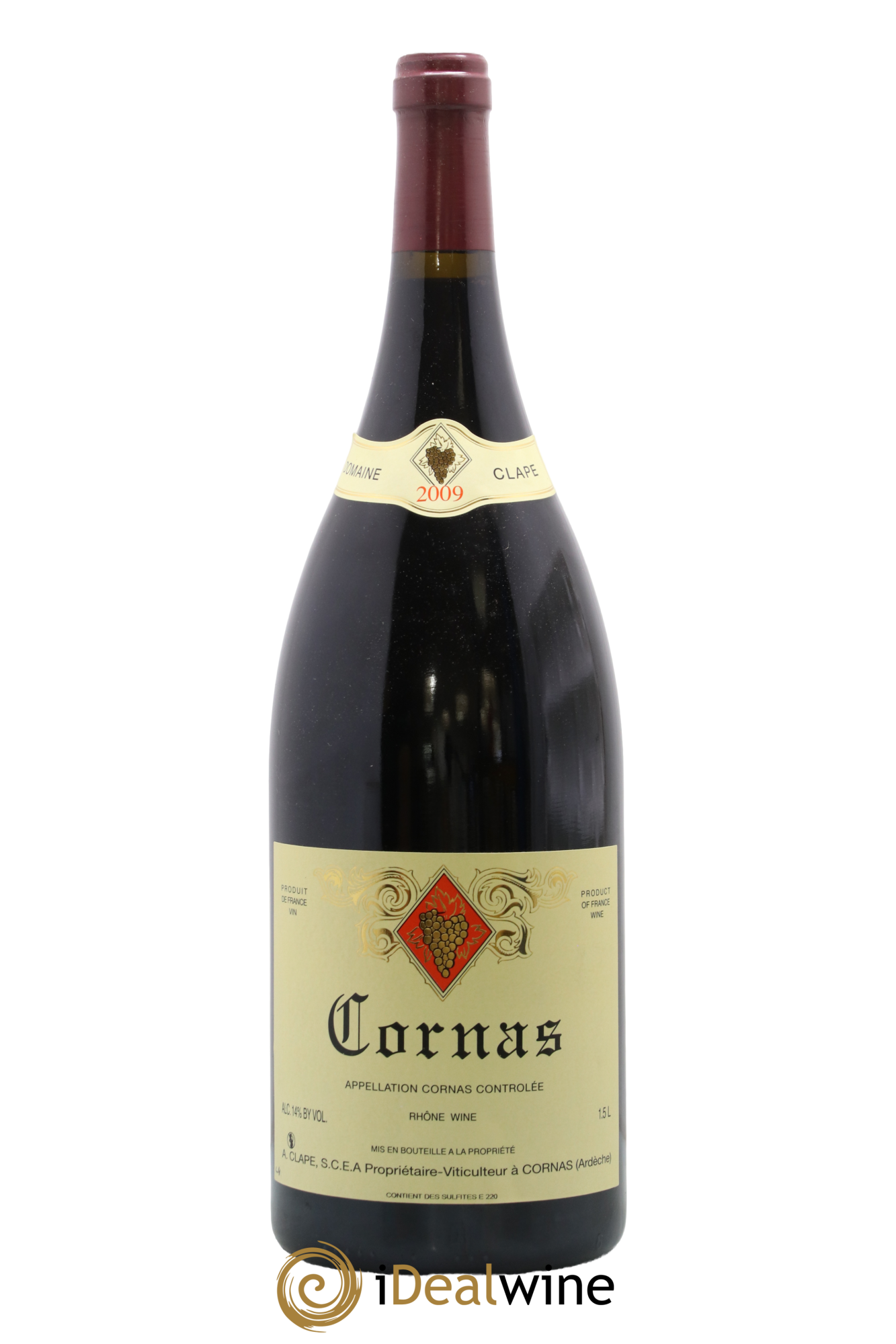 Cornas Auguste Clape 2009 - Posten von 1 Magnum - 0