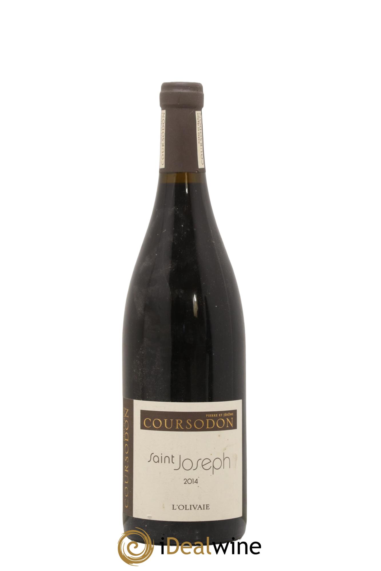 Saint-Joseph L'Olivaie Pierre et Jérôme Coursodon 2014 - Lot de 1 bouteille - 0