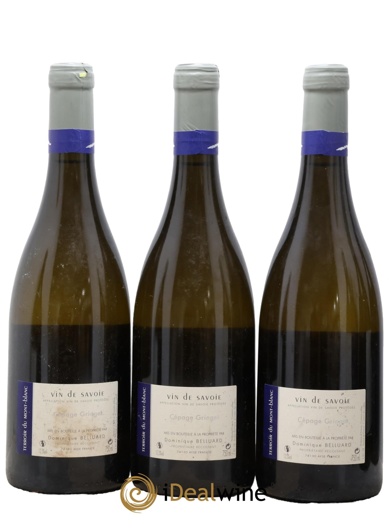 Vin de Savoie Le Feu Domaine Belluard 2019 - Lot de 3 bouteilles - 1