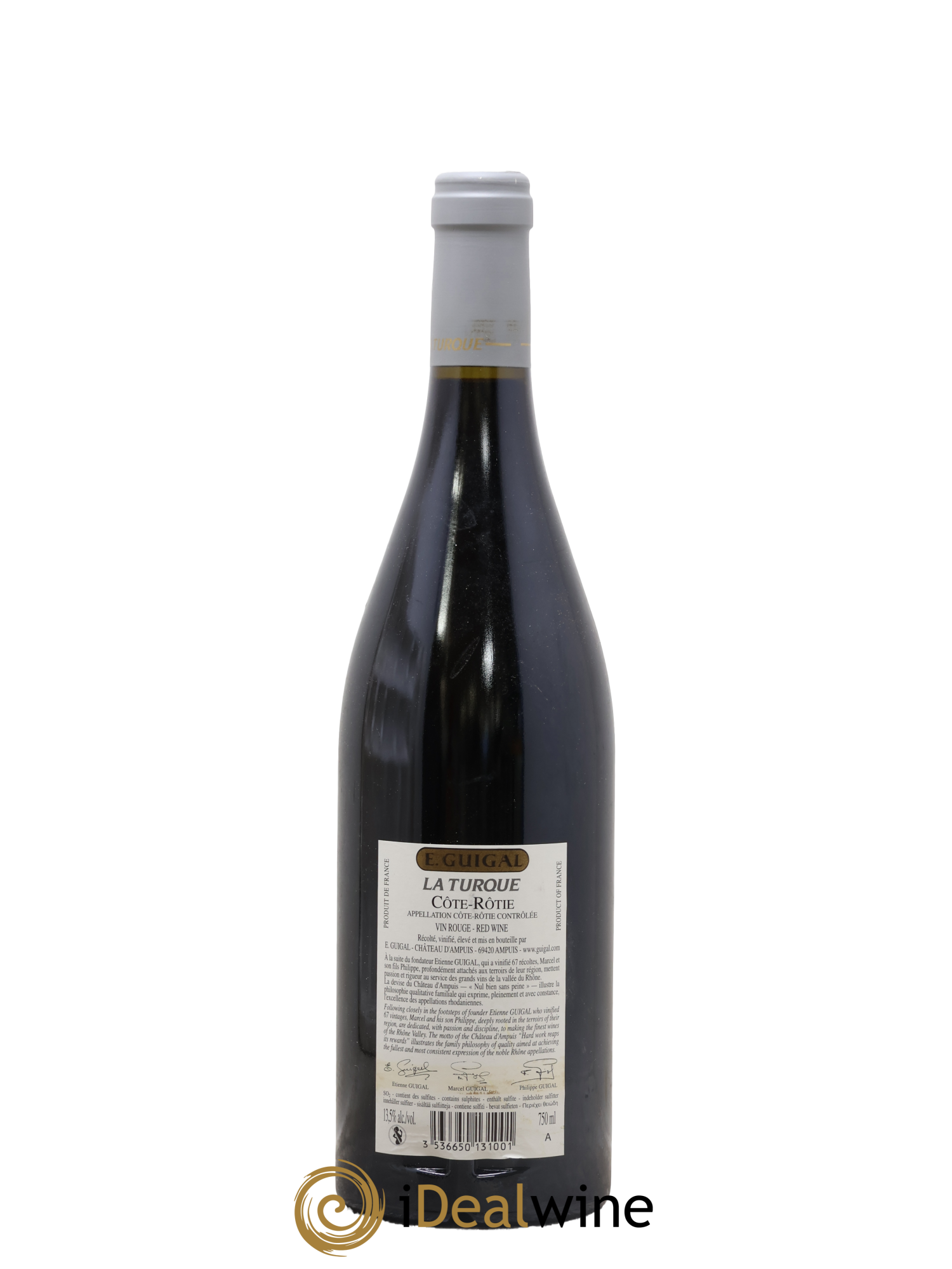 Côte-Rôtie La Turque Guigal  2010 - Lot of 1 bottle - 1