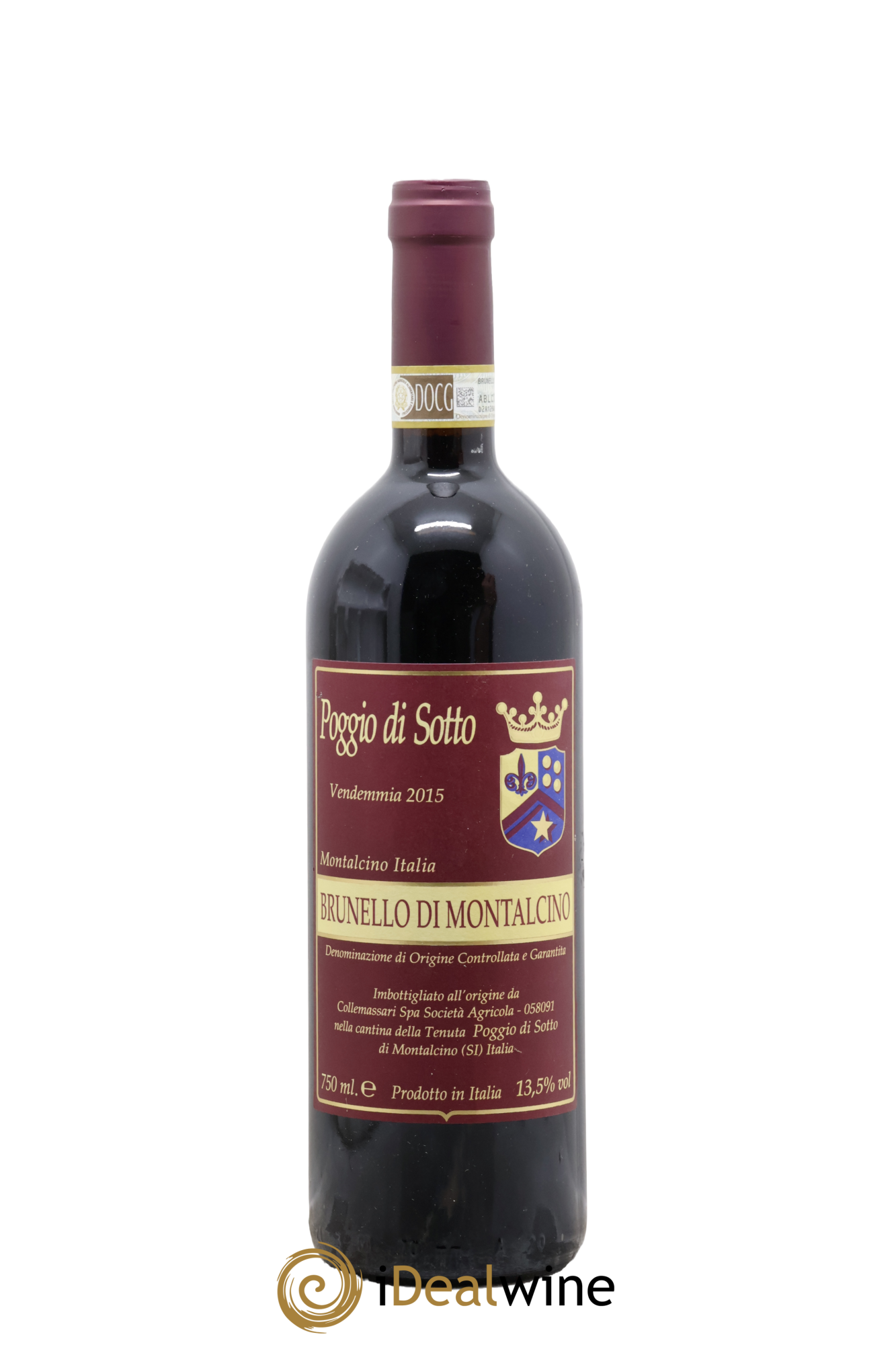 Brunello di Montalcino DOCG Poggio di Sotto 2015 - Lotto di 1 bottiglia - 0
