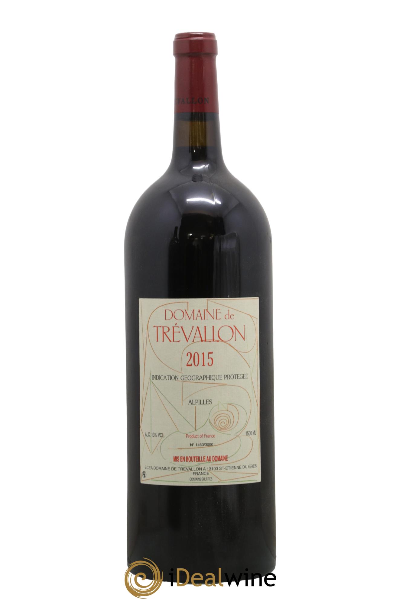 Alpilles Trévallon (Domaine de) Eloi Dürrbach 2015 - Lot de 1 magnum - 0