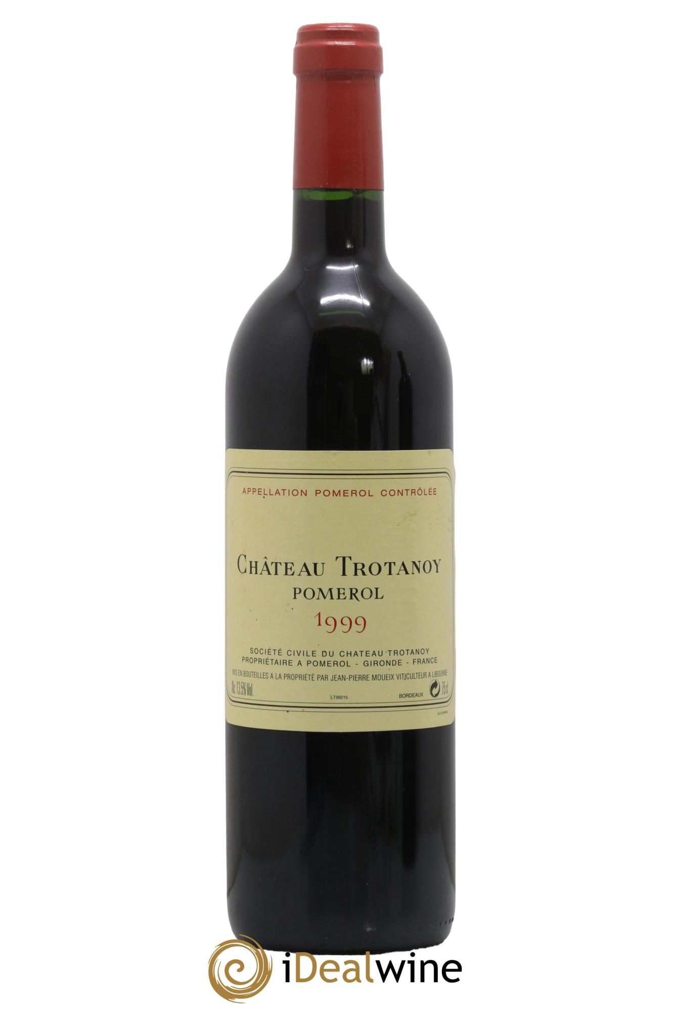 Château Trotanoy 1999 - Lot de 1 bouteille - 0