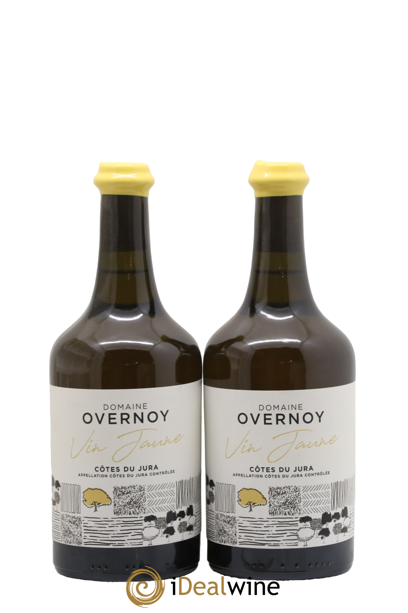 Côtes du Jura Vin Jaune Guillaume Overnoy 2018 - Lot de 2 clavelins - 0