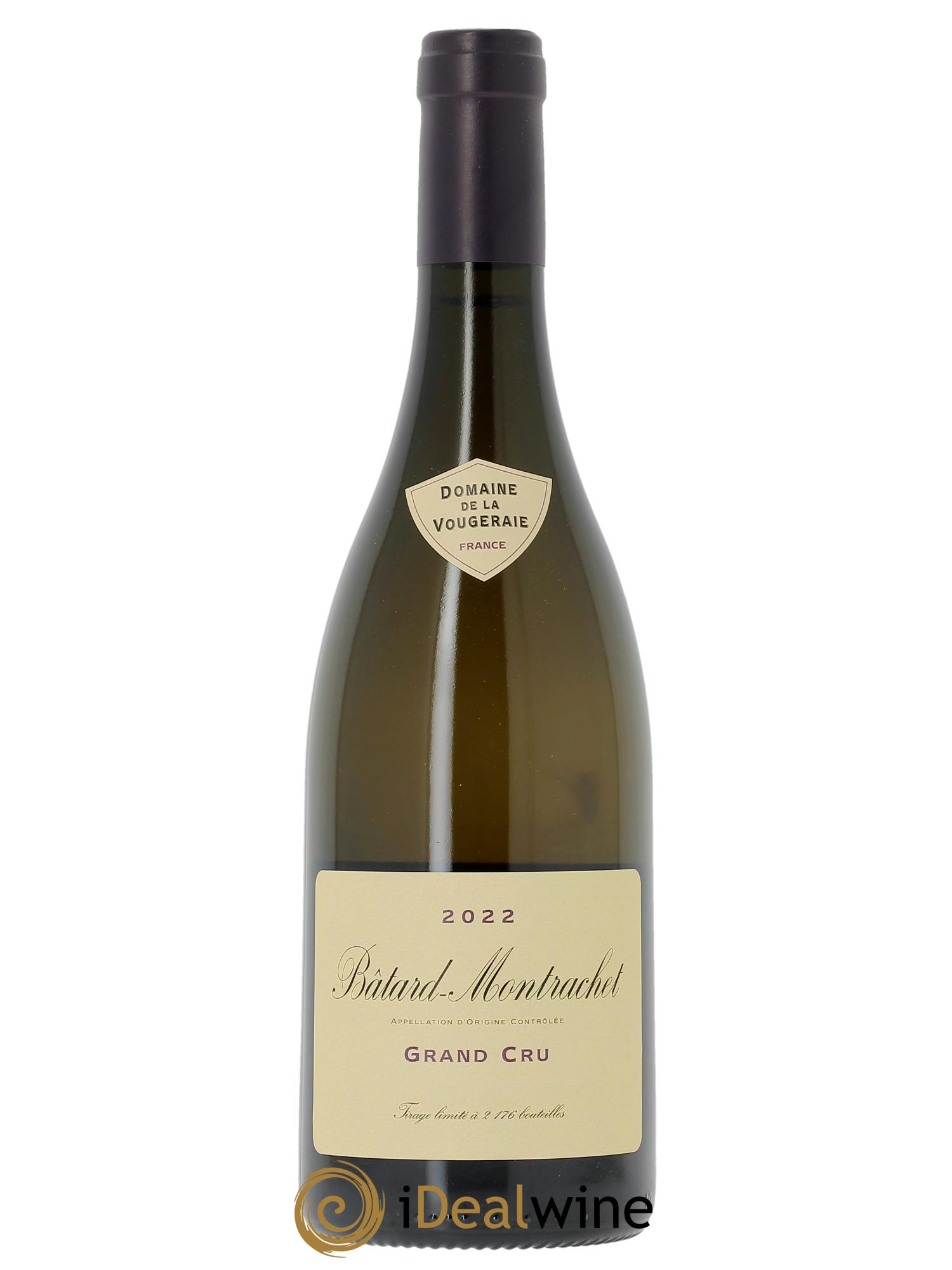 Bâtard-Montrachet Grand Cru La Vougeraie 2022 - Lot de 1 bouteille - 0