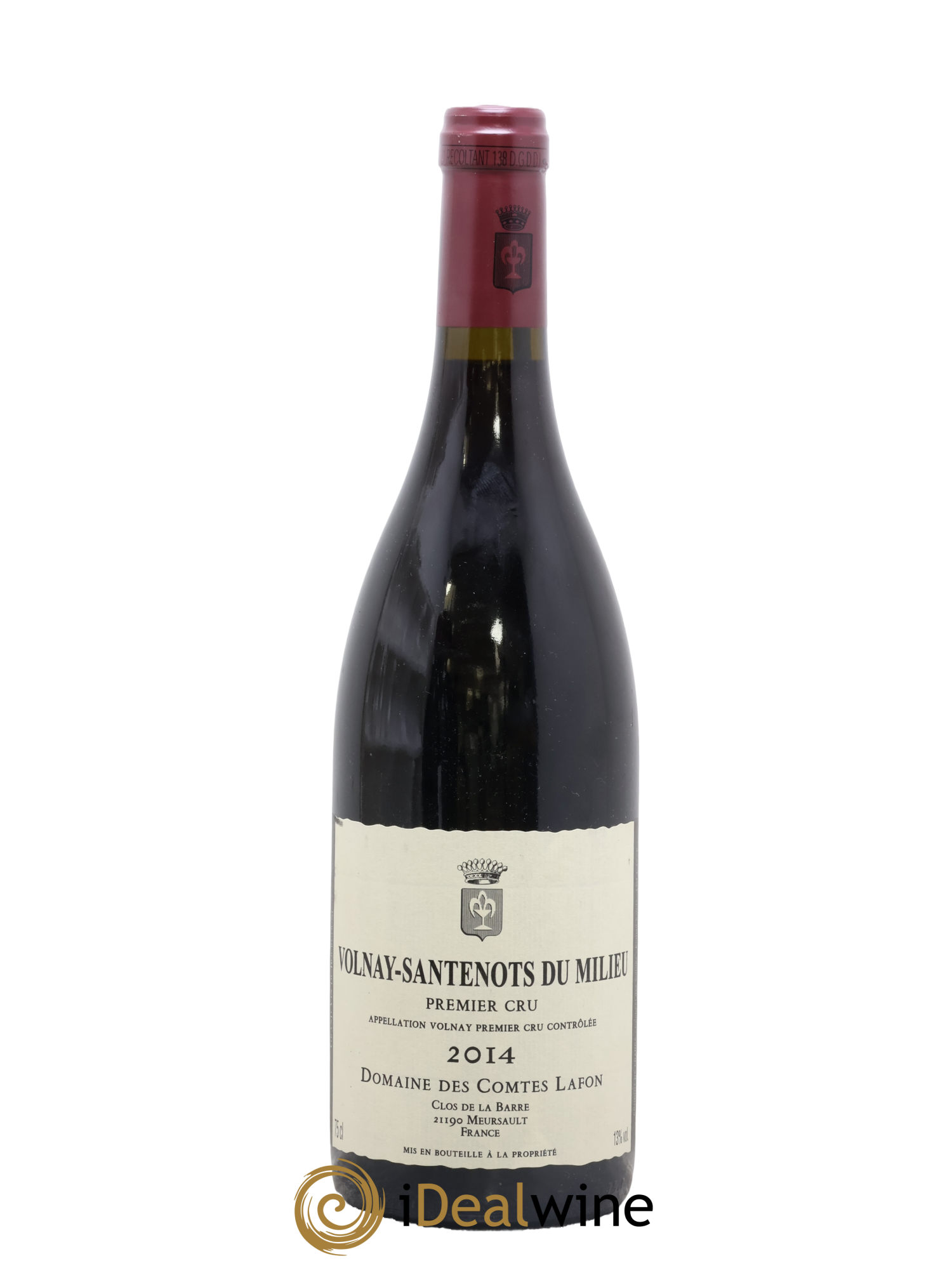 Volnay 1er Cru Santenots du Milieu Comtes Lafon (Domaine des) 2014 - Lotto di 1 bottiglia - 0