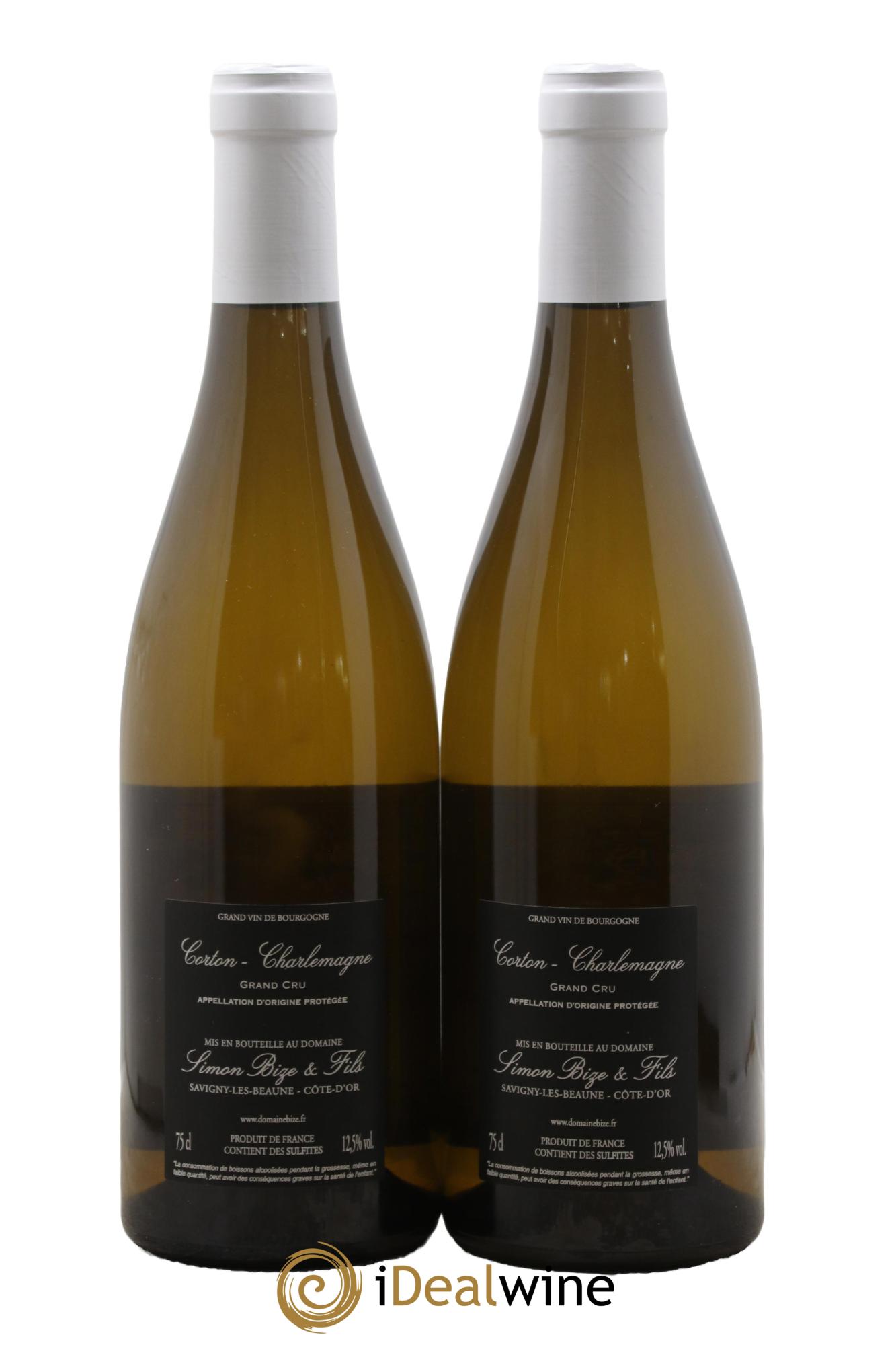 Corton-Charlemagne Grand Cru Simon Bize & Fils 2020 - Posten von 2 Flaschen - 1