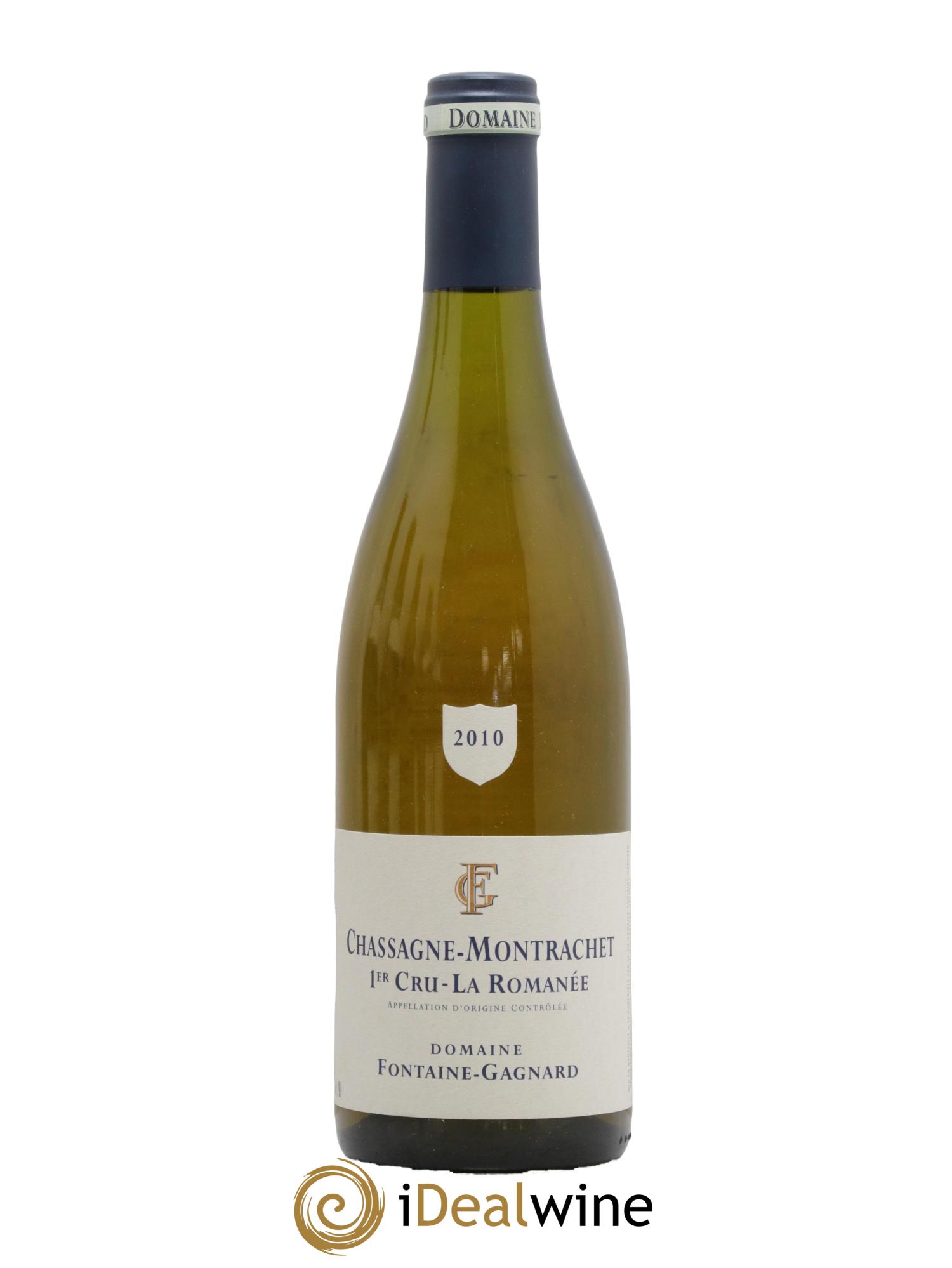 Chassagne-Montrachet 1er Cru La Romanée Fontaine-Gagnard 2010 - Lot de 1 bouteille - 0