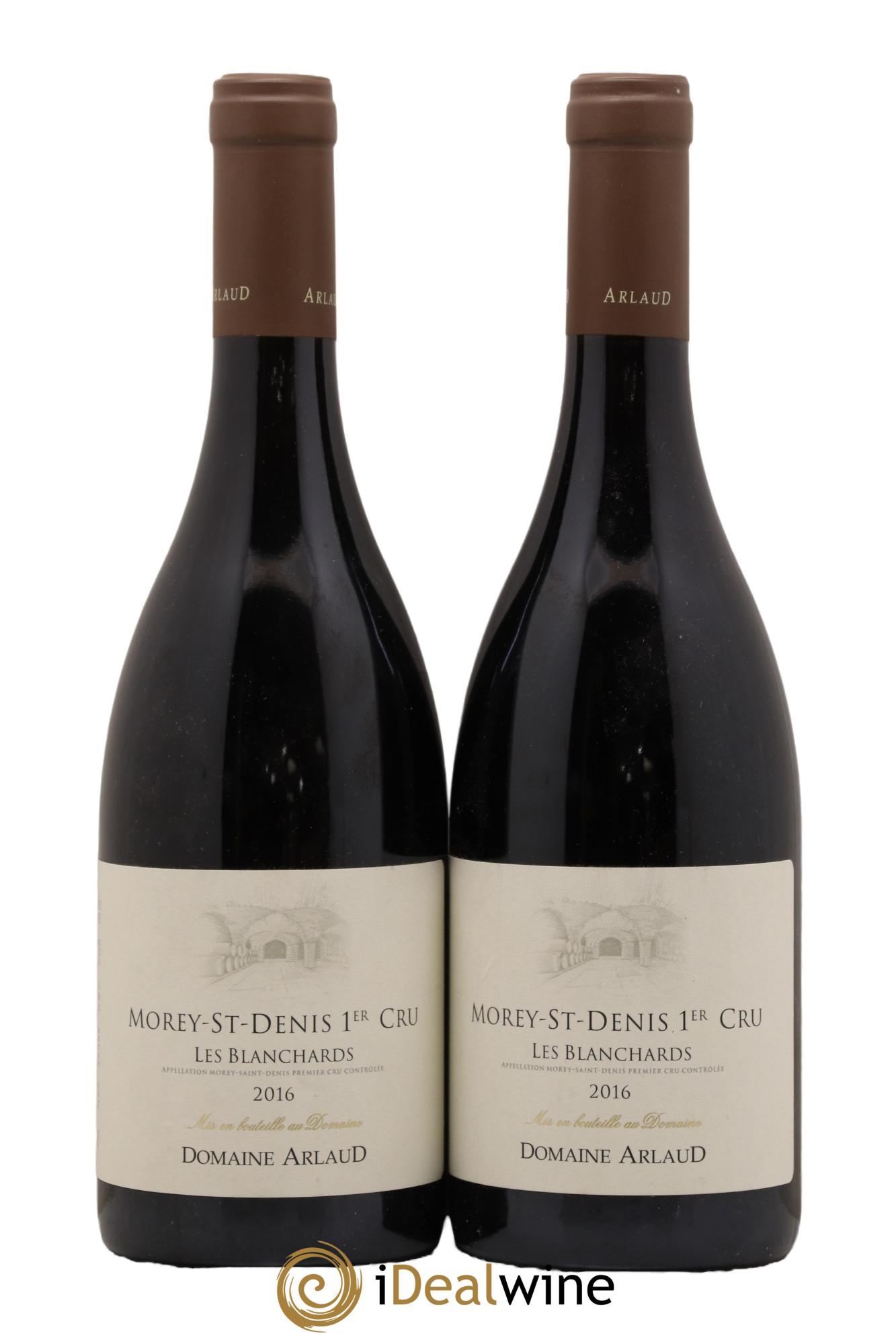 Morey-Saint-Denis 1er Cru Les Blanchards Arlaud 2016 - Lot de 2 bouteilles - 0