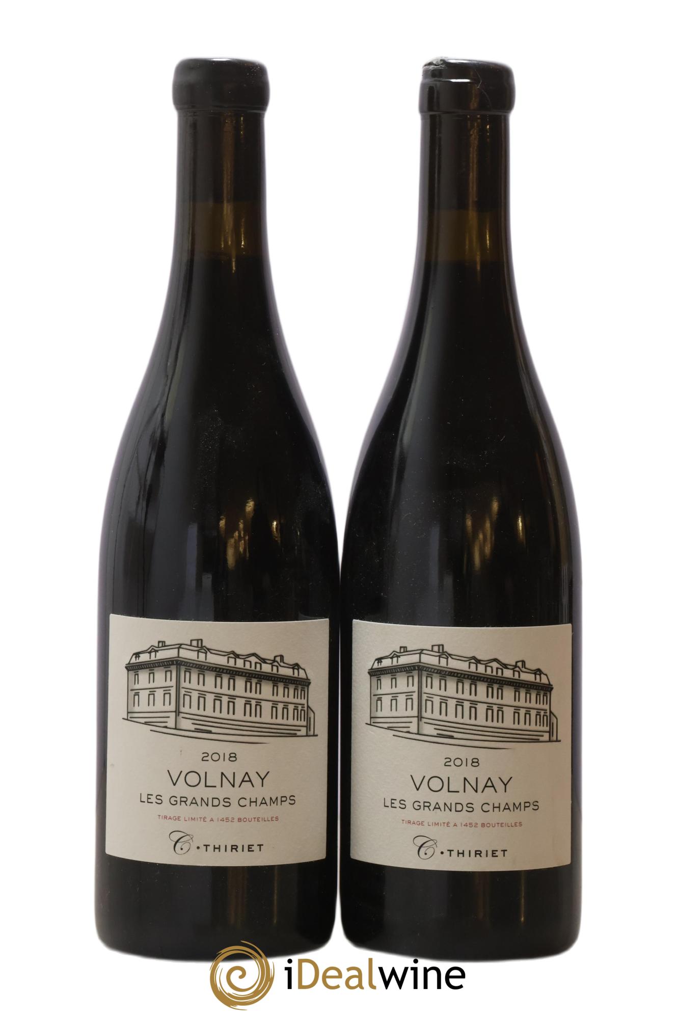 Volnay Les Grands Champs Maison Thiriet 2018 - Lot de 2 bouteilles - 0