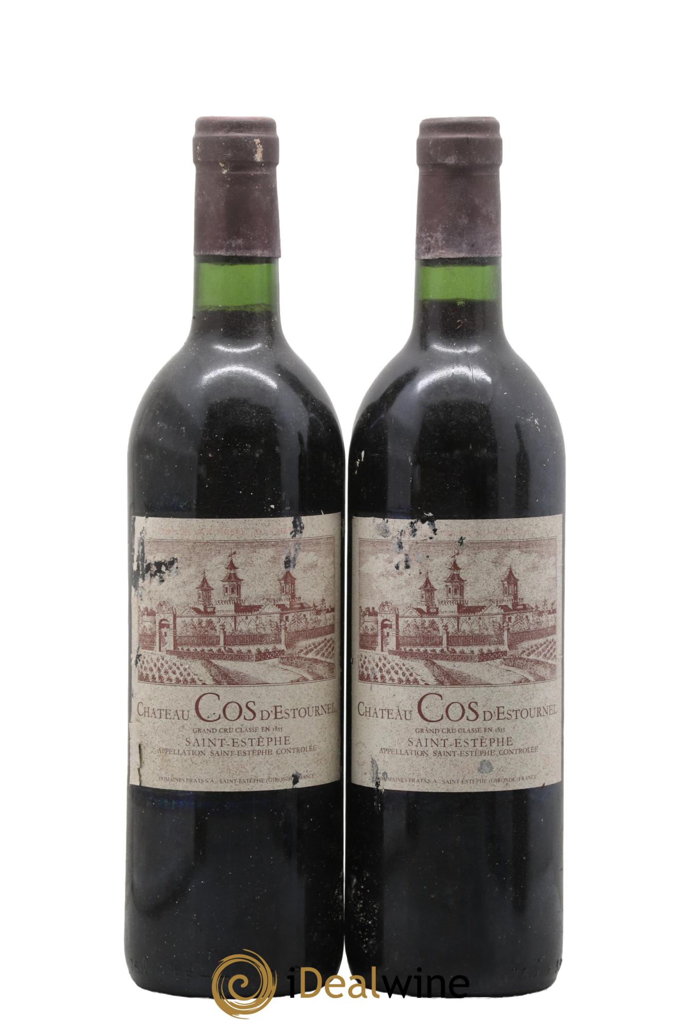 Cos d'Estournel 2ème Grand Cru Classé 1983 - Lot de 2 bouteilles - 0