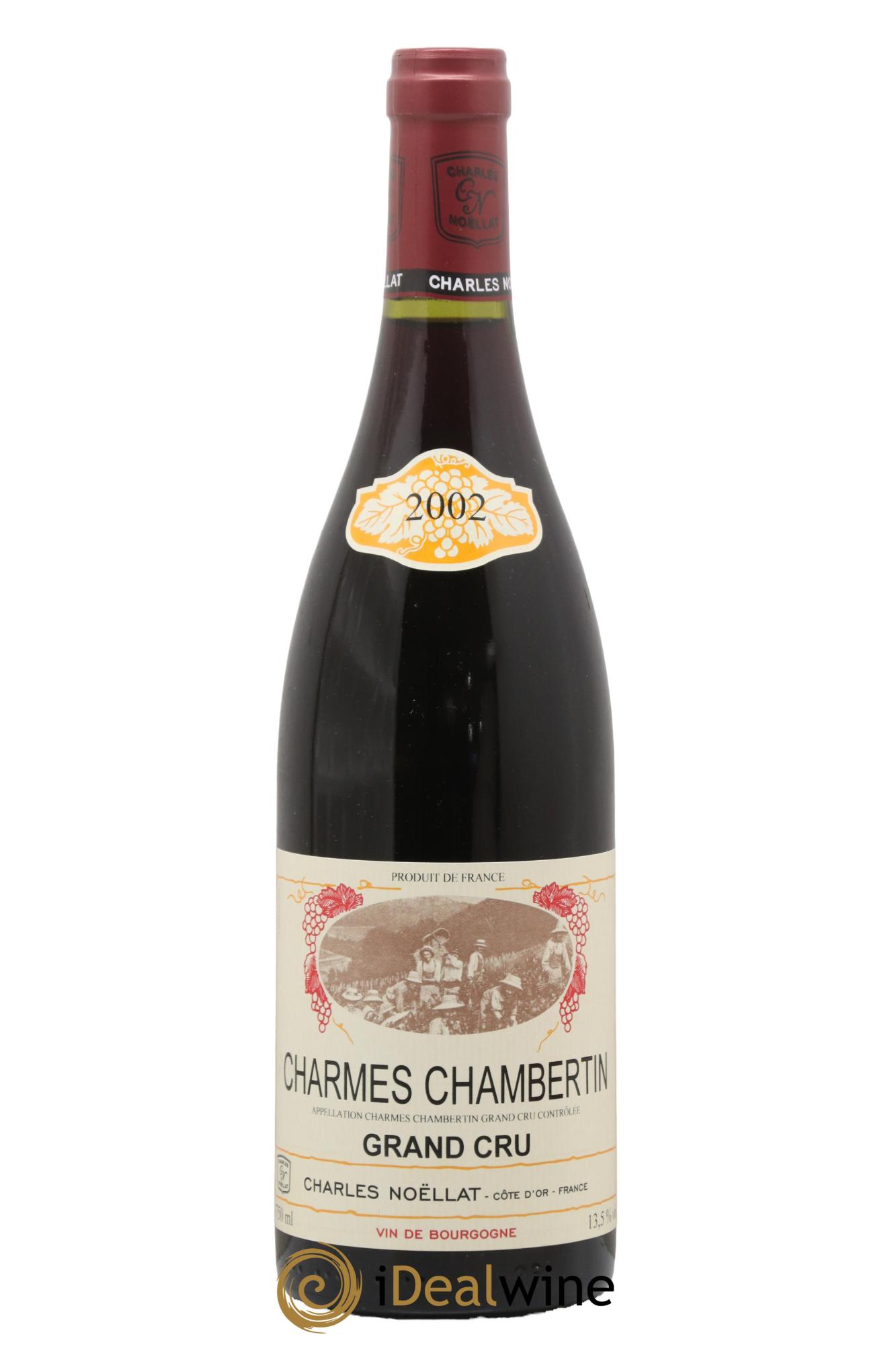 Charmes-Chambertin Grand Cru Charles Noëllat 2002 - Posten von 1 Flasche - 0