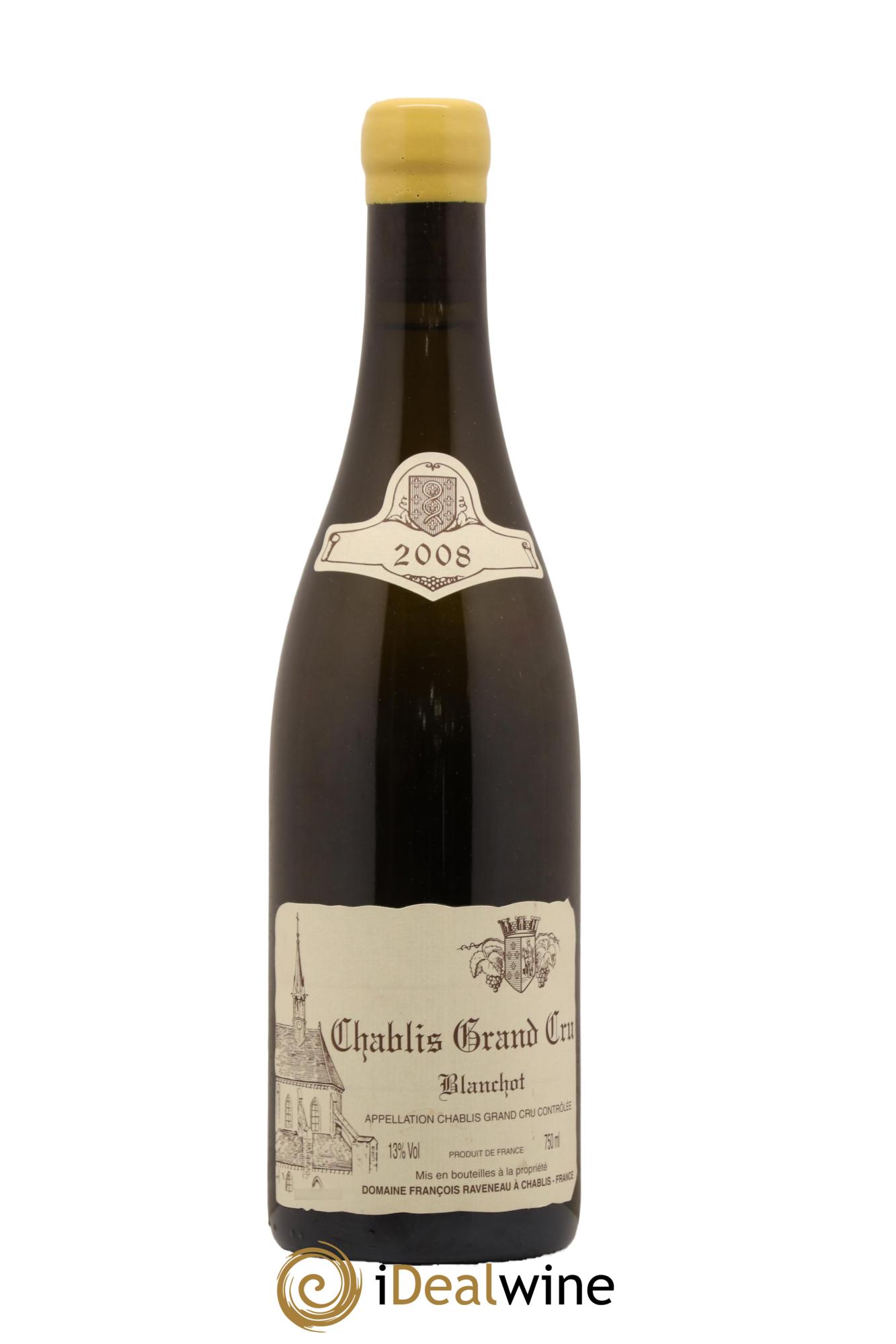 Chablis Grand Cru Blanchot Raveneau (Domaine) 2008 - Lotto di 1 bottiglia - 0