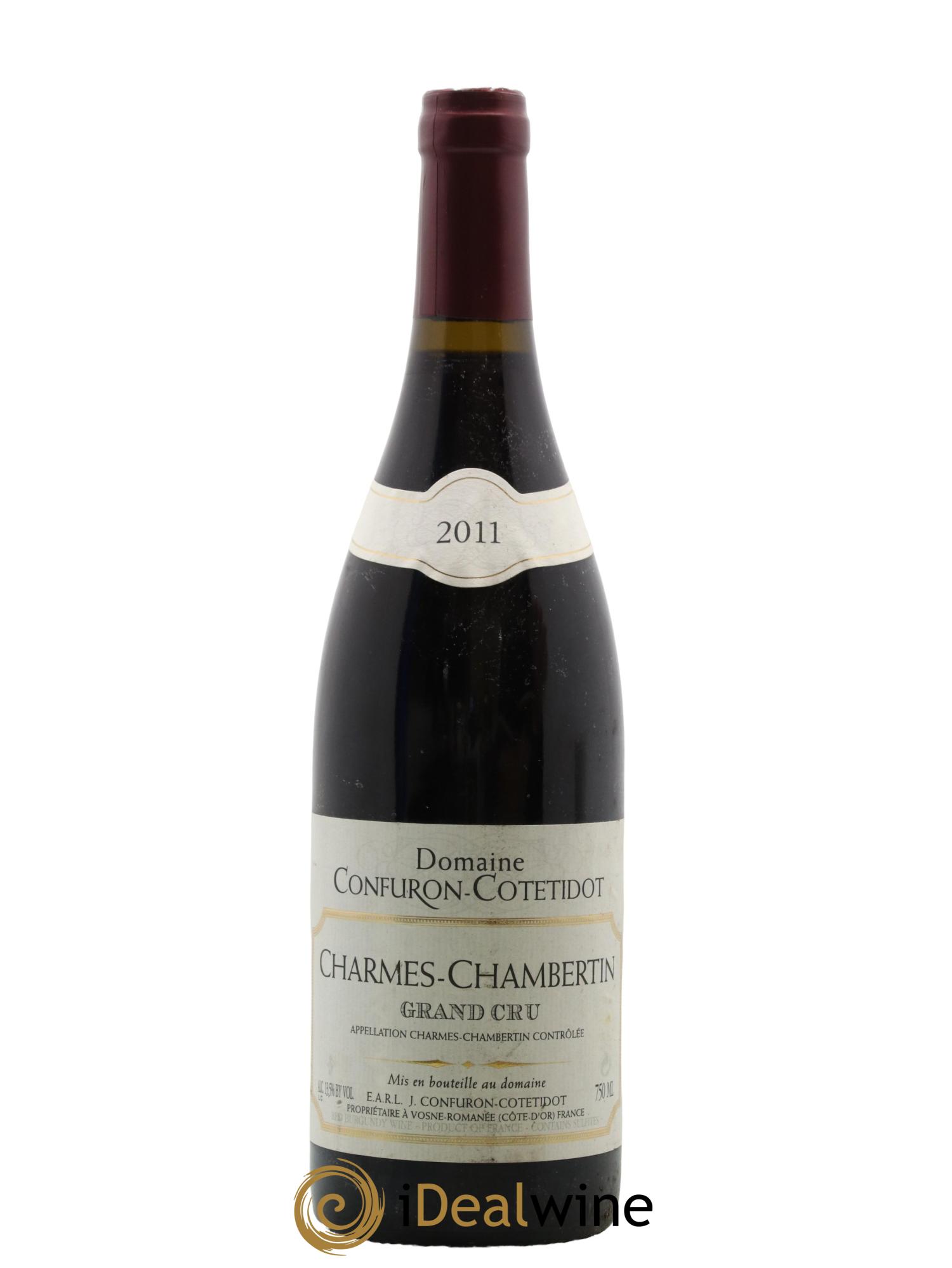 Charmes-Chambertin Grand Cru Confuron-Cotetidot 2011 - Lot de 1 bouteille - 0