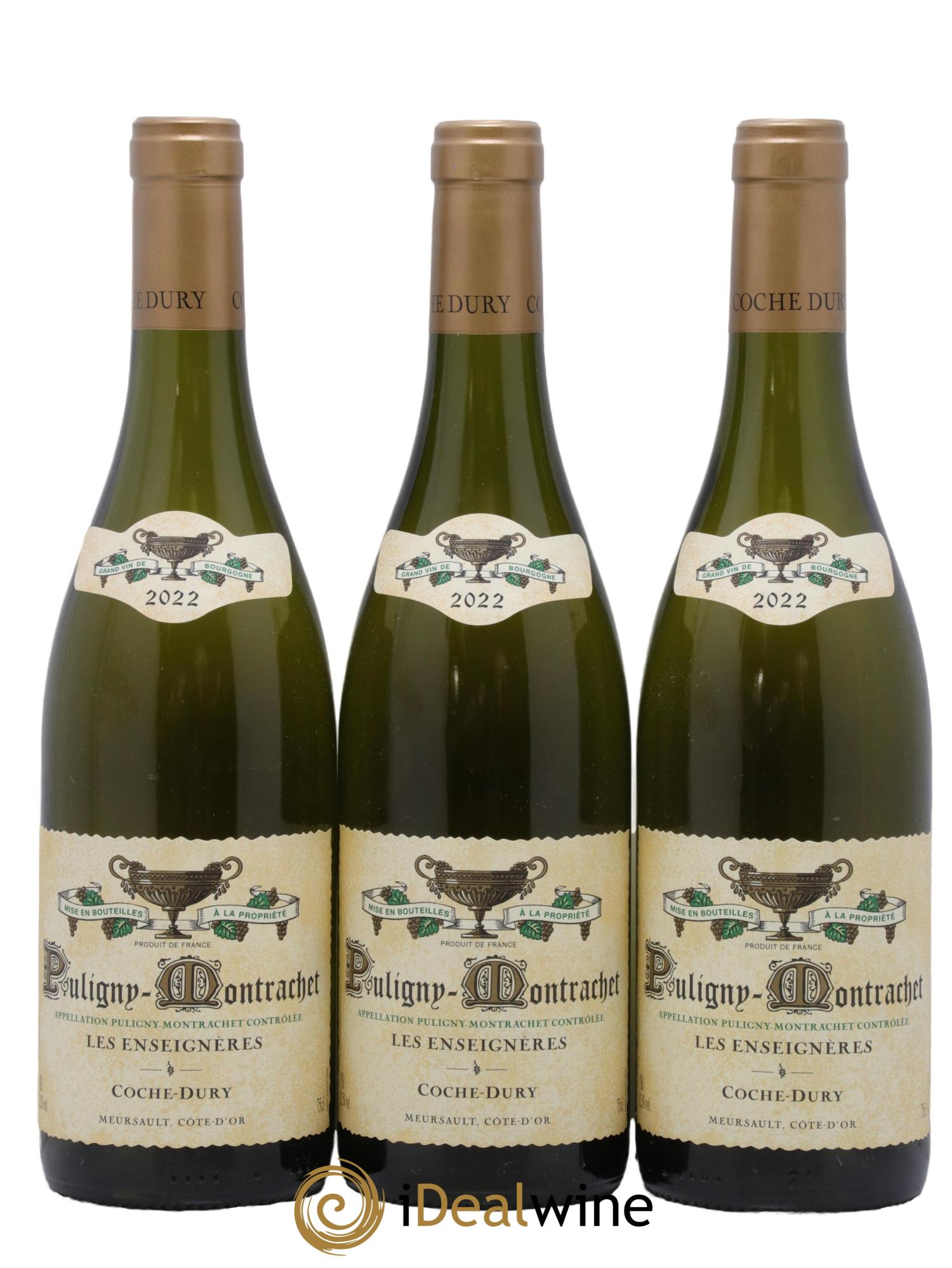 Puligny-Montrachet Les Enseignères Coche Dury (Domaine) 2022 - Posten von 3 Flaschen - 0