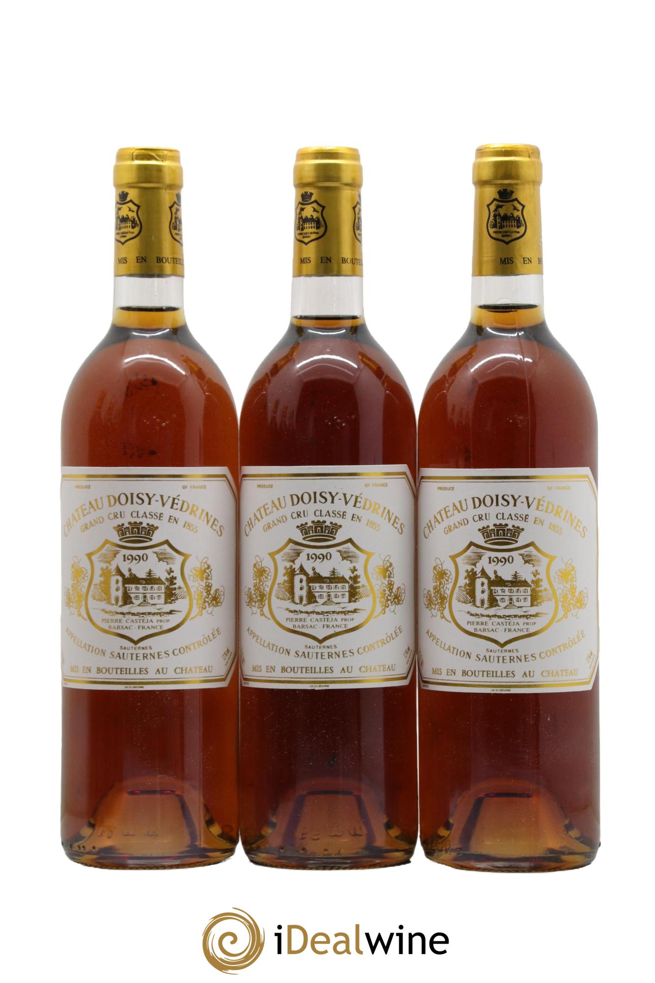 Château Doisy-Védrines 2ème Grand Cru Classé 1990 - Lotto di 12 bottiglie - 1