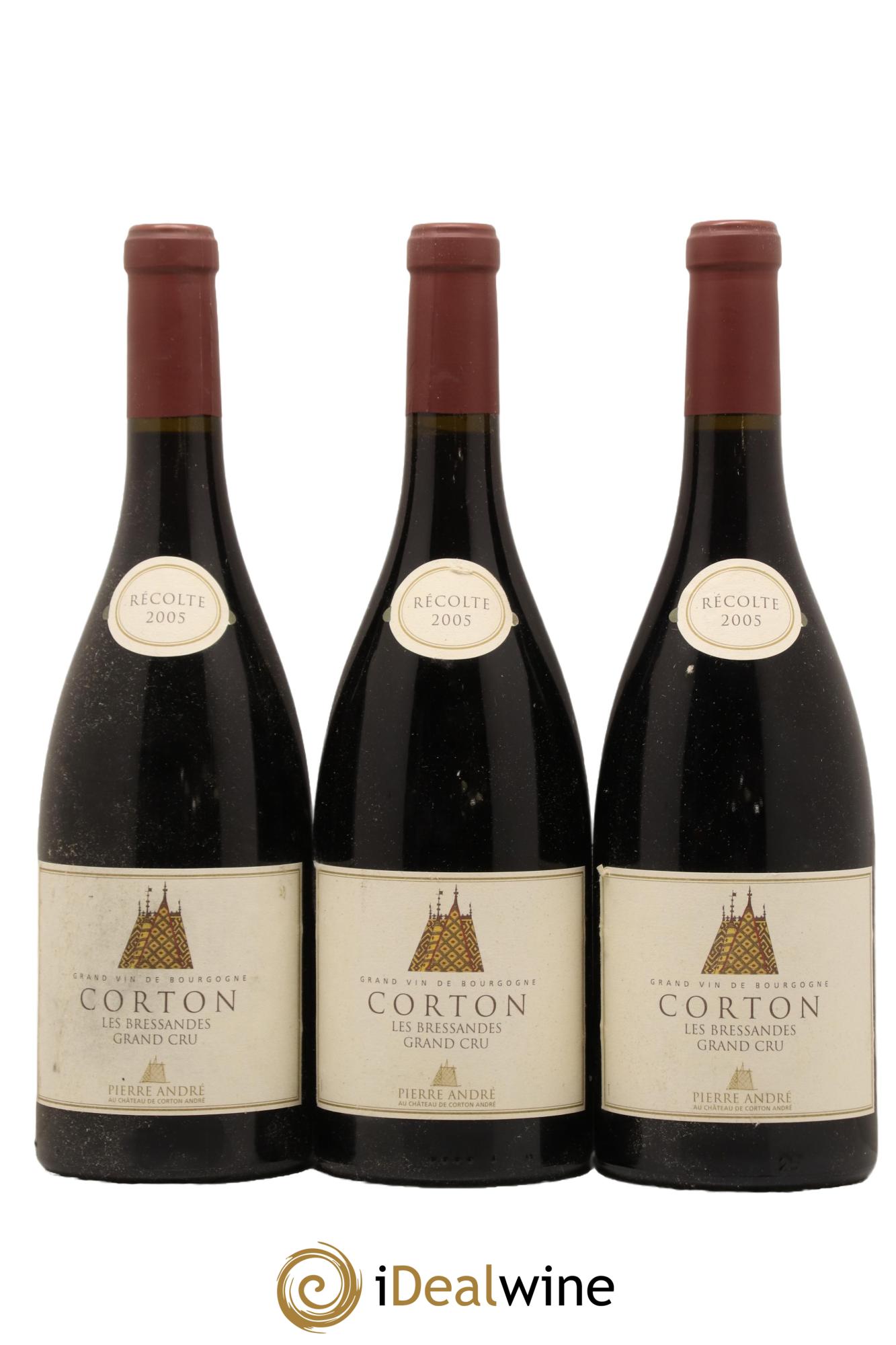 Corton Grand Cru Les Bressandes Maison Pierre Andre 2005 - Lot de 6 bouteilles - 2