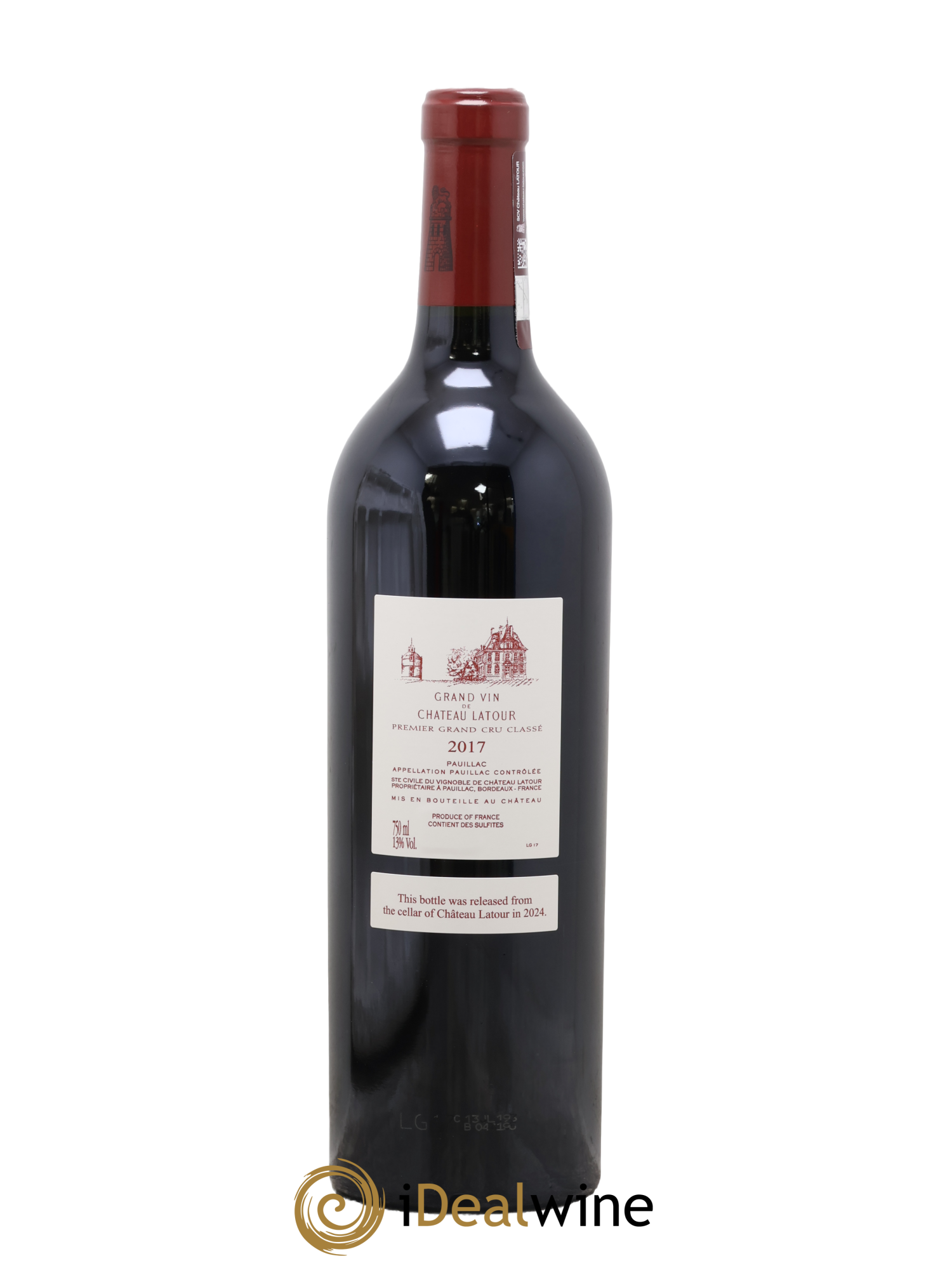 Château Latour 1er Grand Cru Classé 2017 - Lot de 1 bouteille - 1