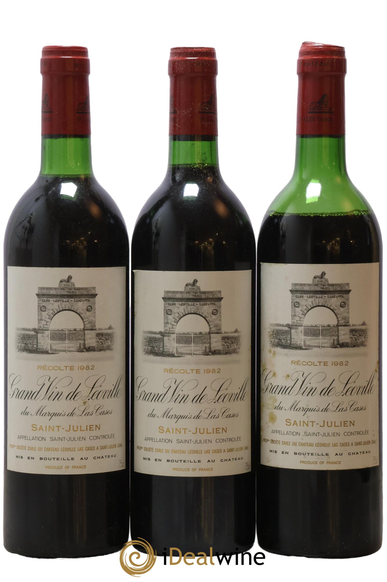 Château Léoville Las Cases 2ème Grand Cru Classé 1982 - Lot de 12 bouteilles - 3