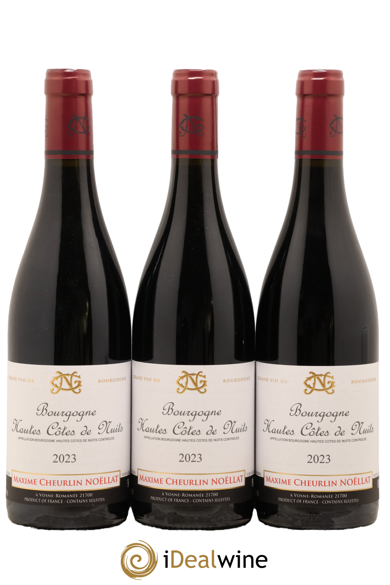 Hautes-Côtes de Nuits Maxime Cheurlin Noellat 2023 - Posten von 3 Flaschen - 0