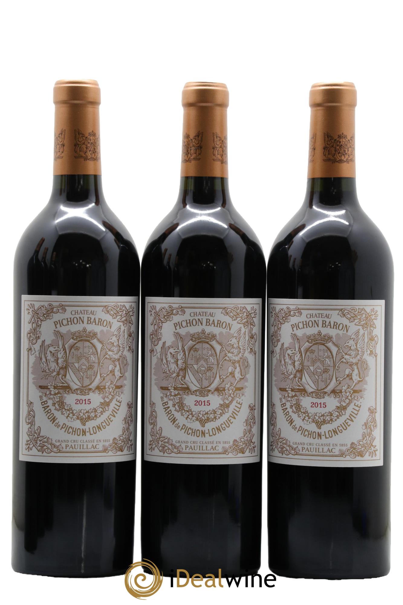 Pichon Longueville Baron 2ème Grand Cru Classé 2015 - Lot de 6 bouteilles - 2