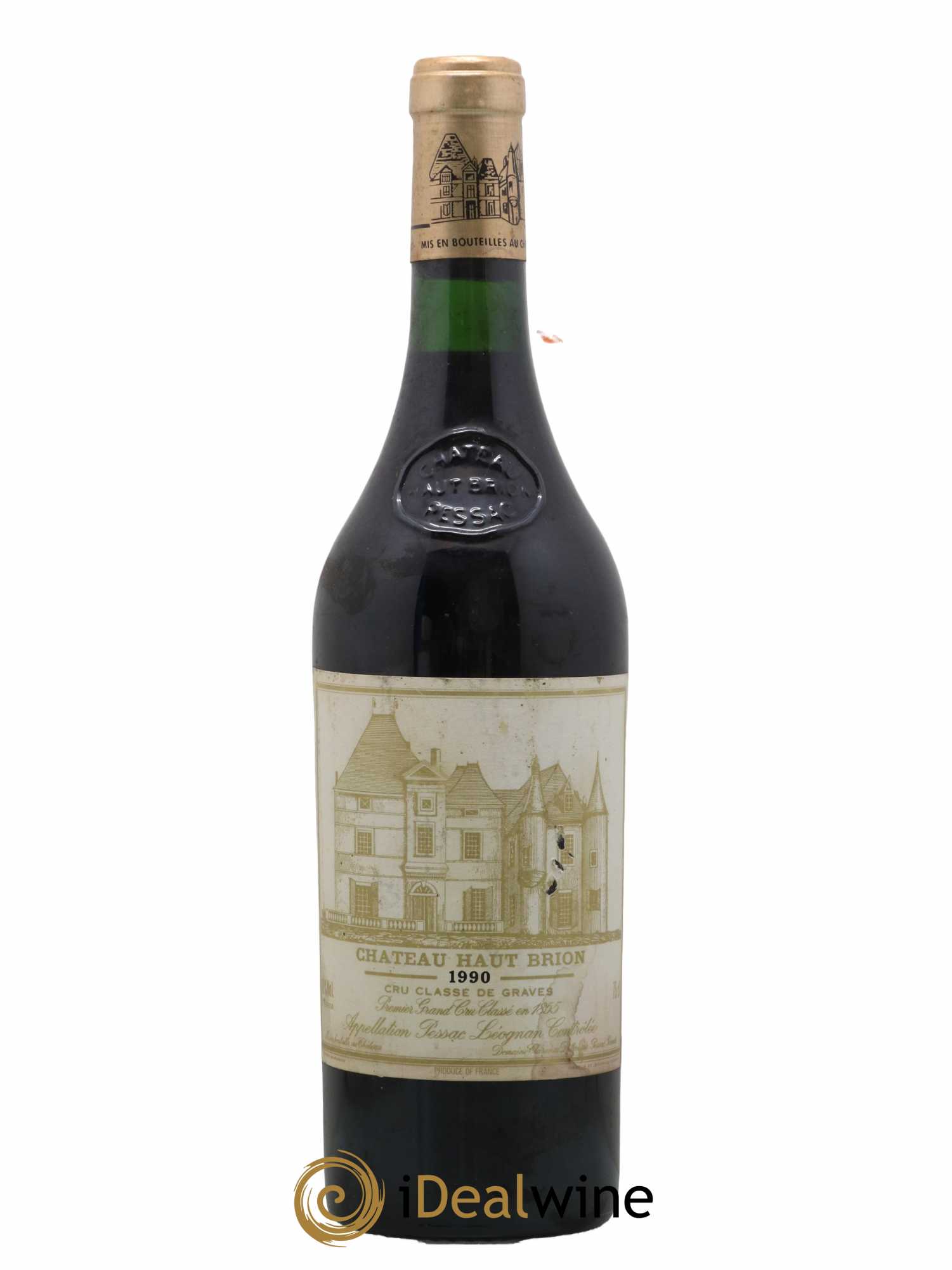 Château Haut Brion 1er Grand Cru Classé 1990 - Lot de 1 bouteille - 0