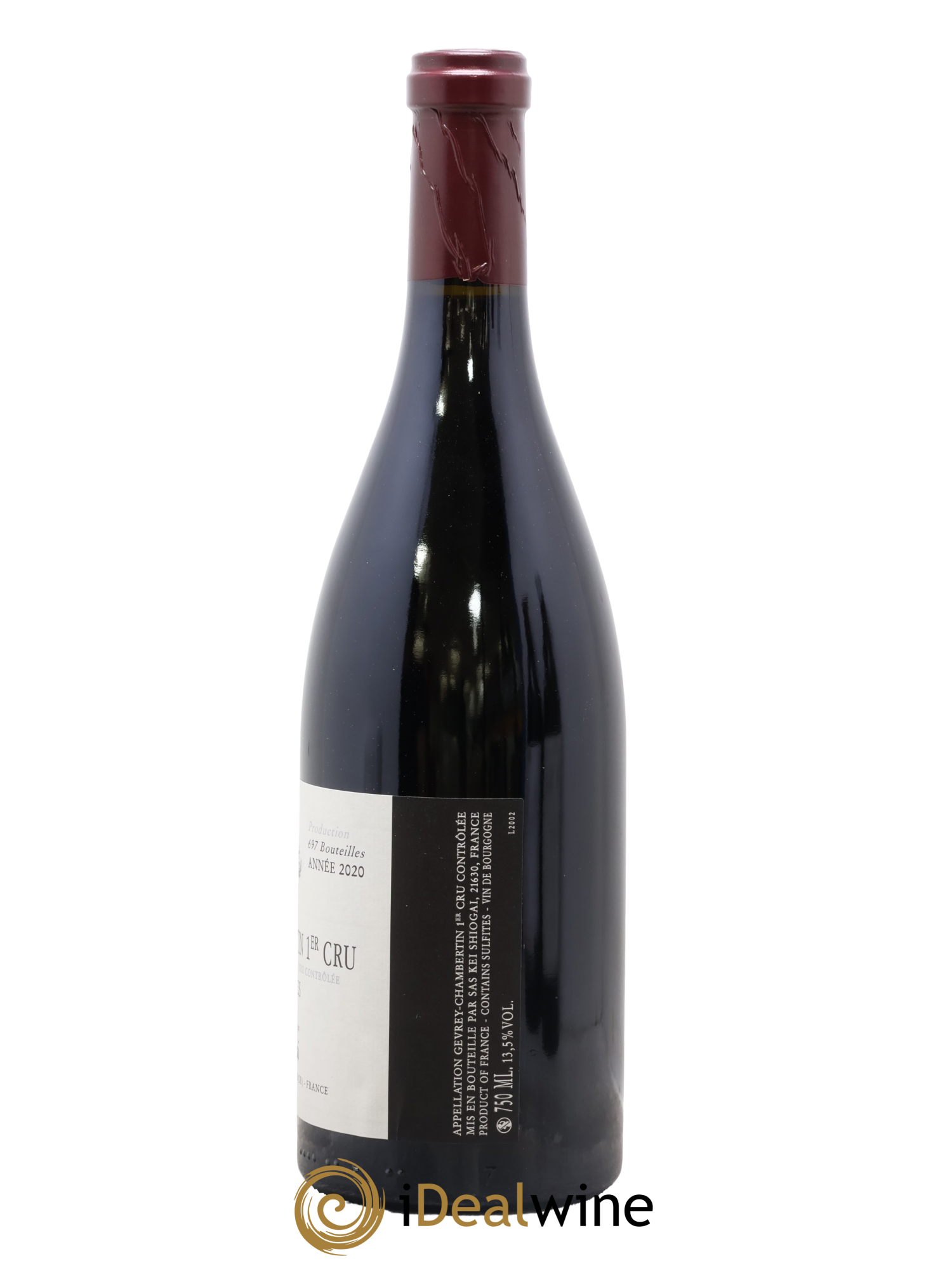 Gevrey-Chambertin 1er Cru Cherbaudes Kei Shiogai 2020 - Lot de 1 bouteille - 1