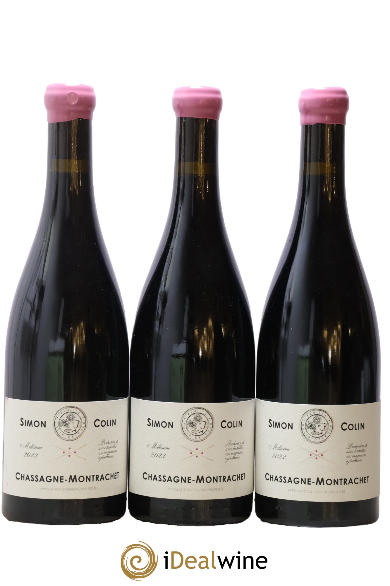 Chassagne-Montrachet Simon Colin 2022 - Posten von 3 Flaschen - 0