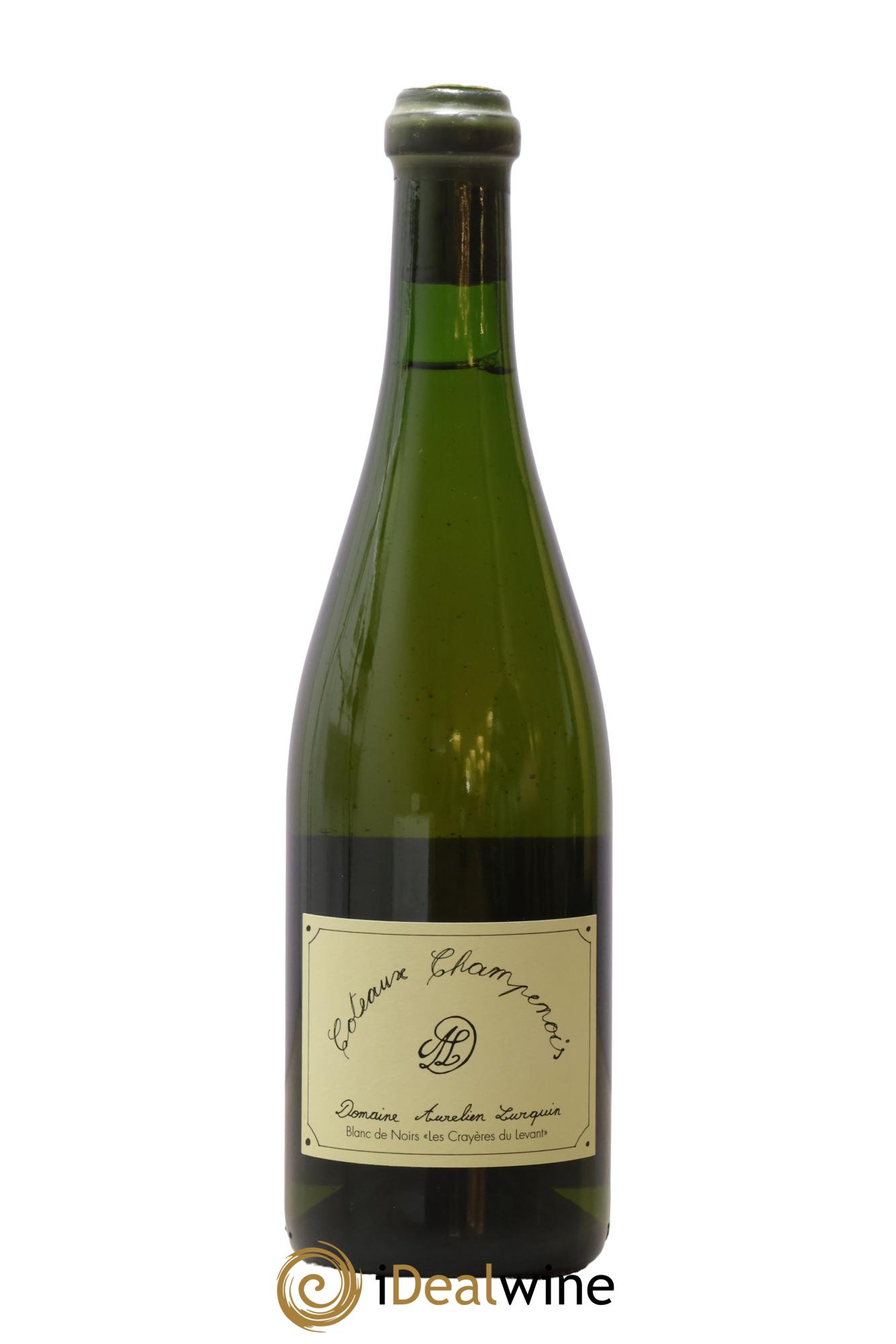 Blanc de Noirs Les Crayères du Levant Aurélien Lurquin 2015 - Lot de 1 bouteille - 0