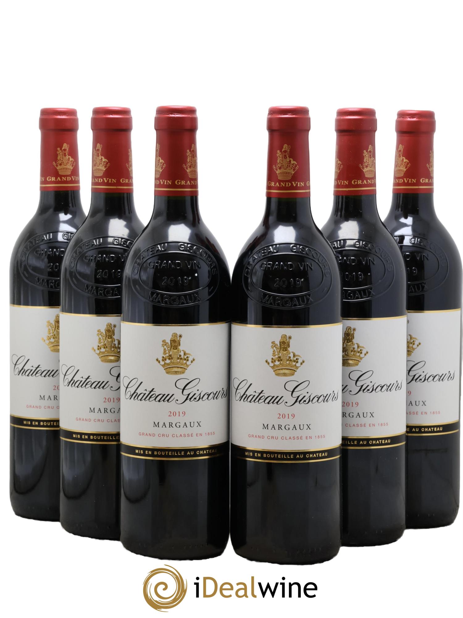 Château Giscours 3ème Grand Cru Classé 2019 - Lot de 6 bouteilles - 0