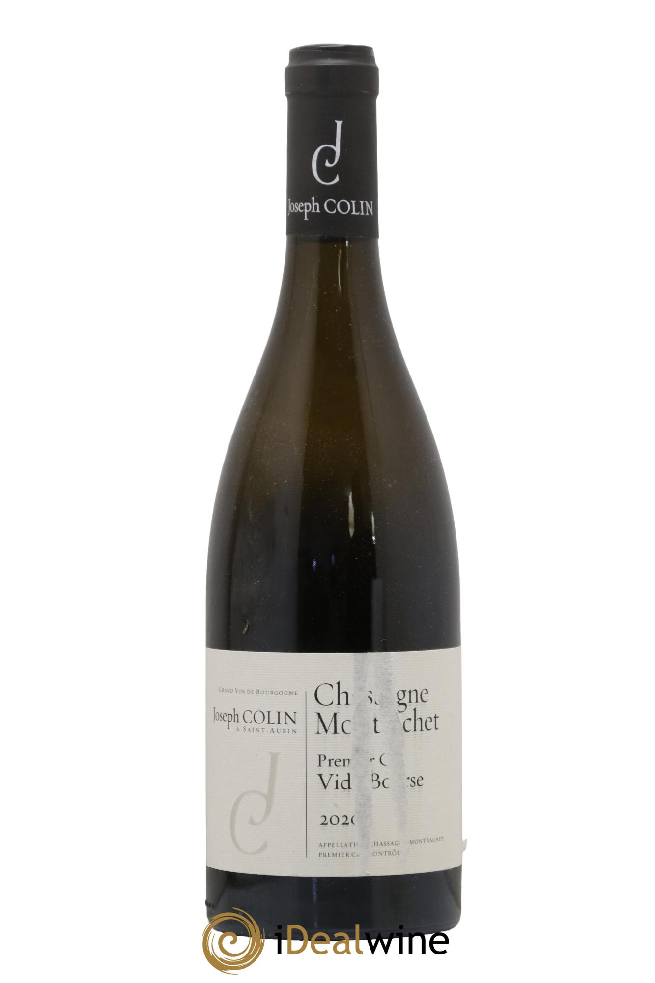 Chassagne-Montrachet 1er Cru Vide Bourse Joseph Colin 2020 - Lot de 1 bouteille - 0