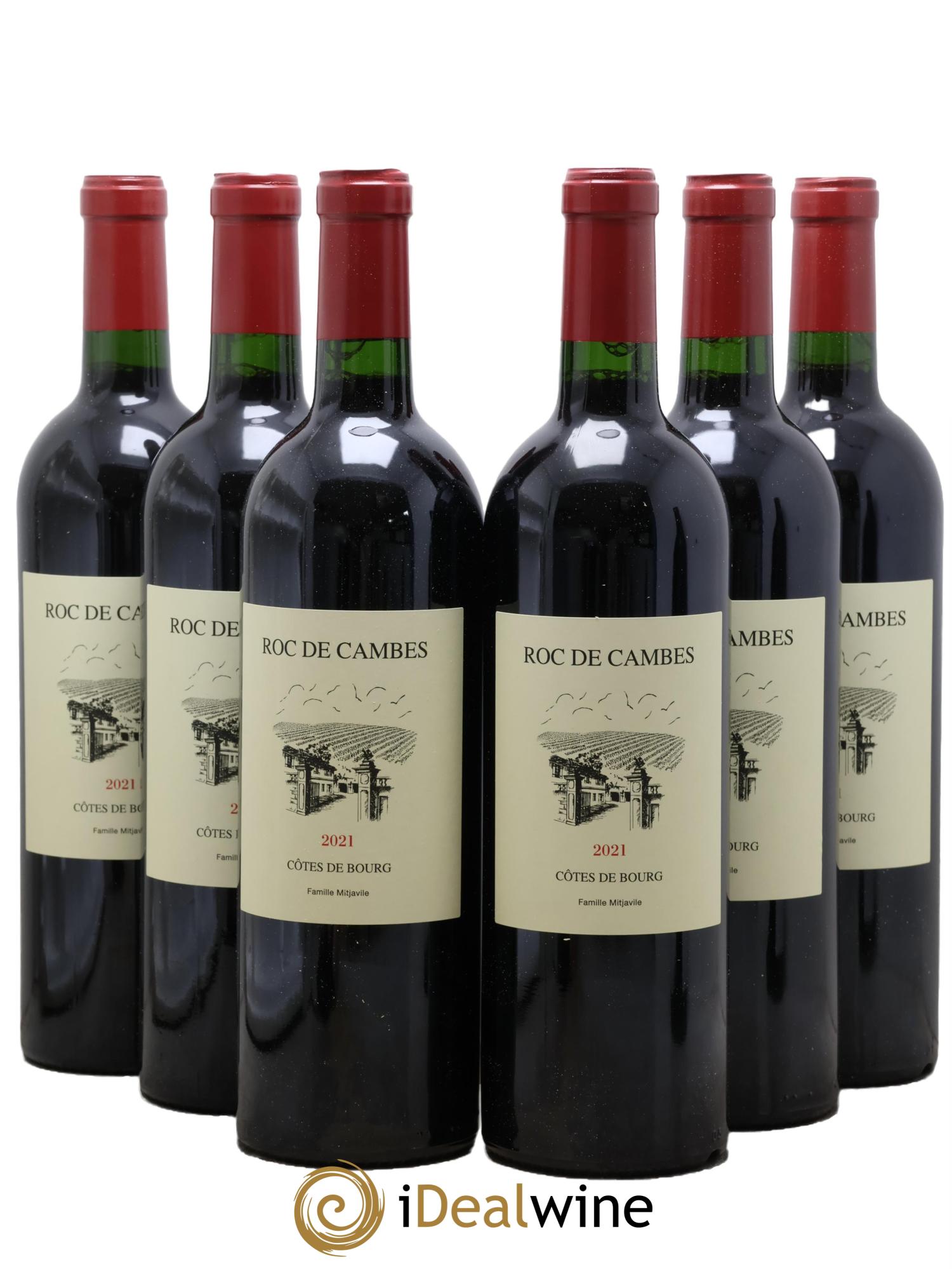 Roc de Cambes 2021 - Posten von 6 Flaschen - 0