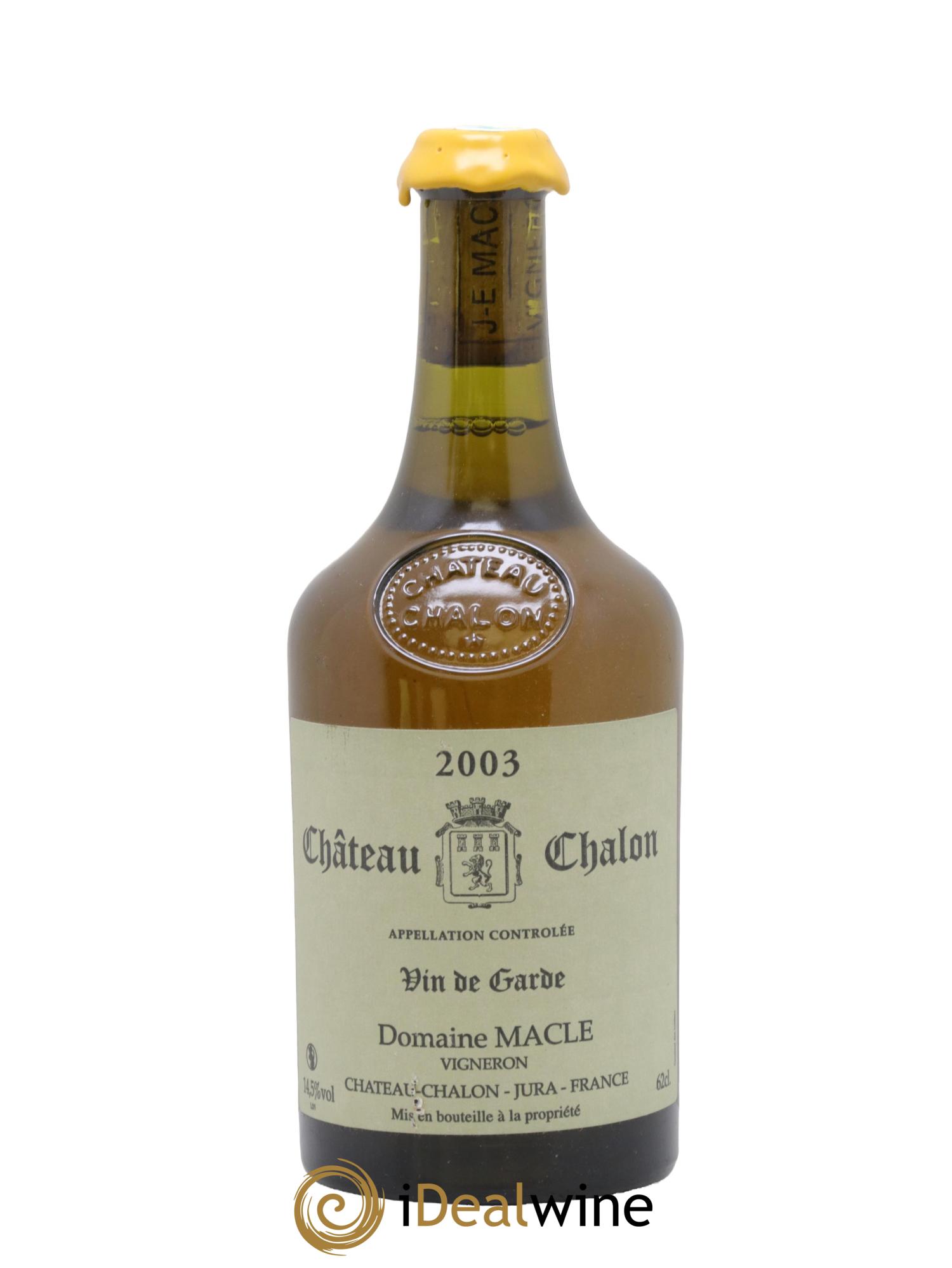 Château-Chalon Jean Macle 2003 - Lot de 1 clavelin - 0