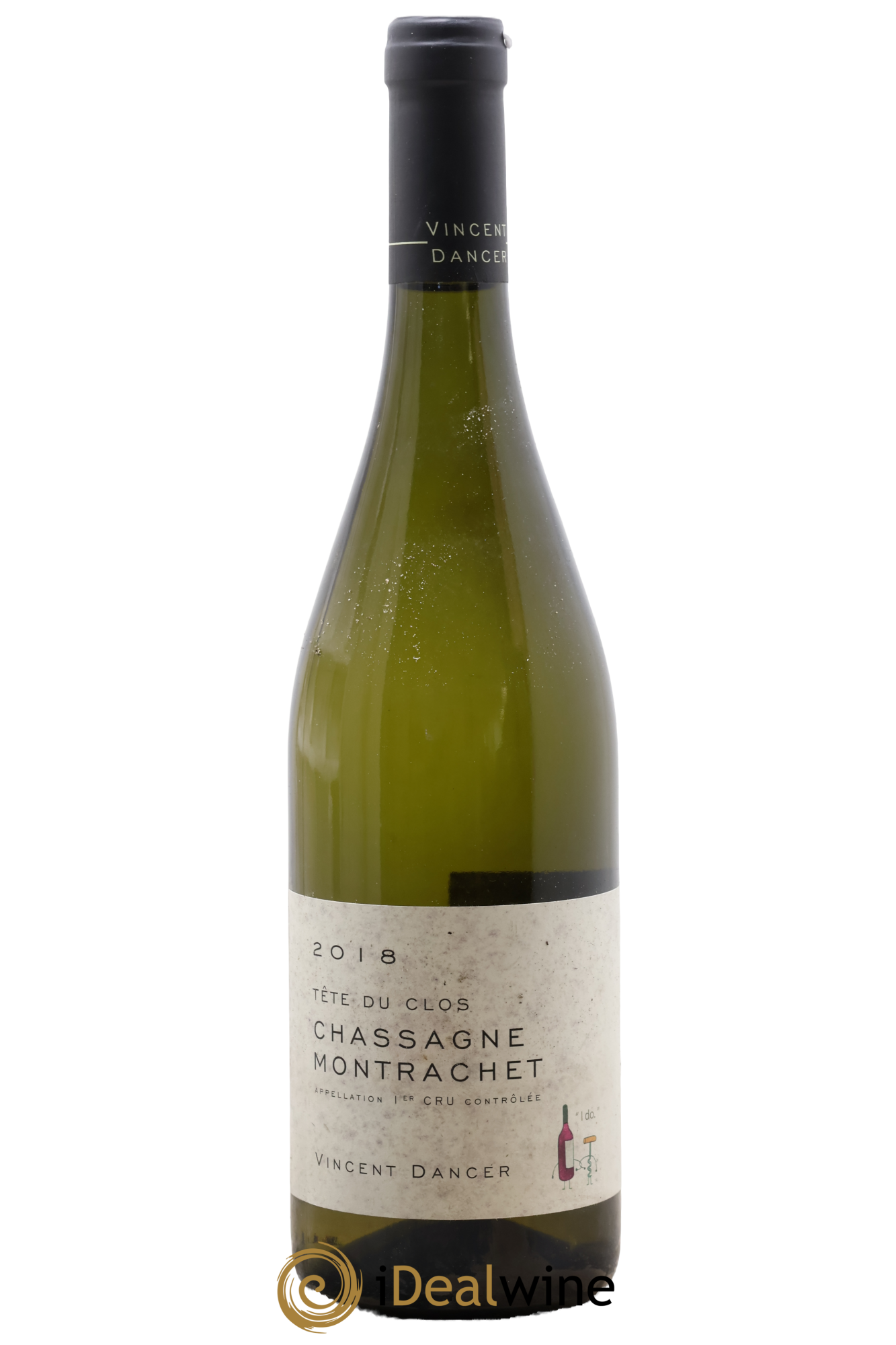 Chassagne-Montrachet 1er Cru (Morgeot) Tête du Clos Vincent Dancer 2018 - Lot of 1 bottle - 0