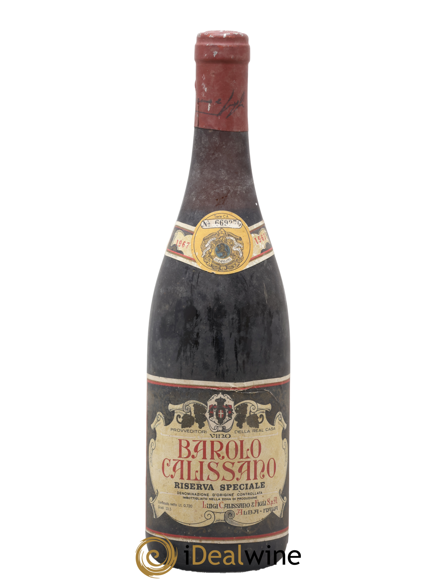 Barbaresco DOCG Calissano del 1967 1967 - Lotto di 1 bottiglia - 0