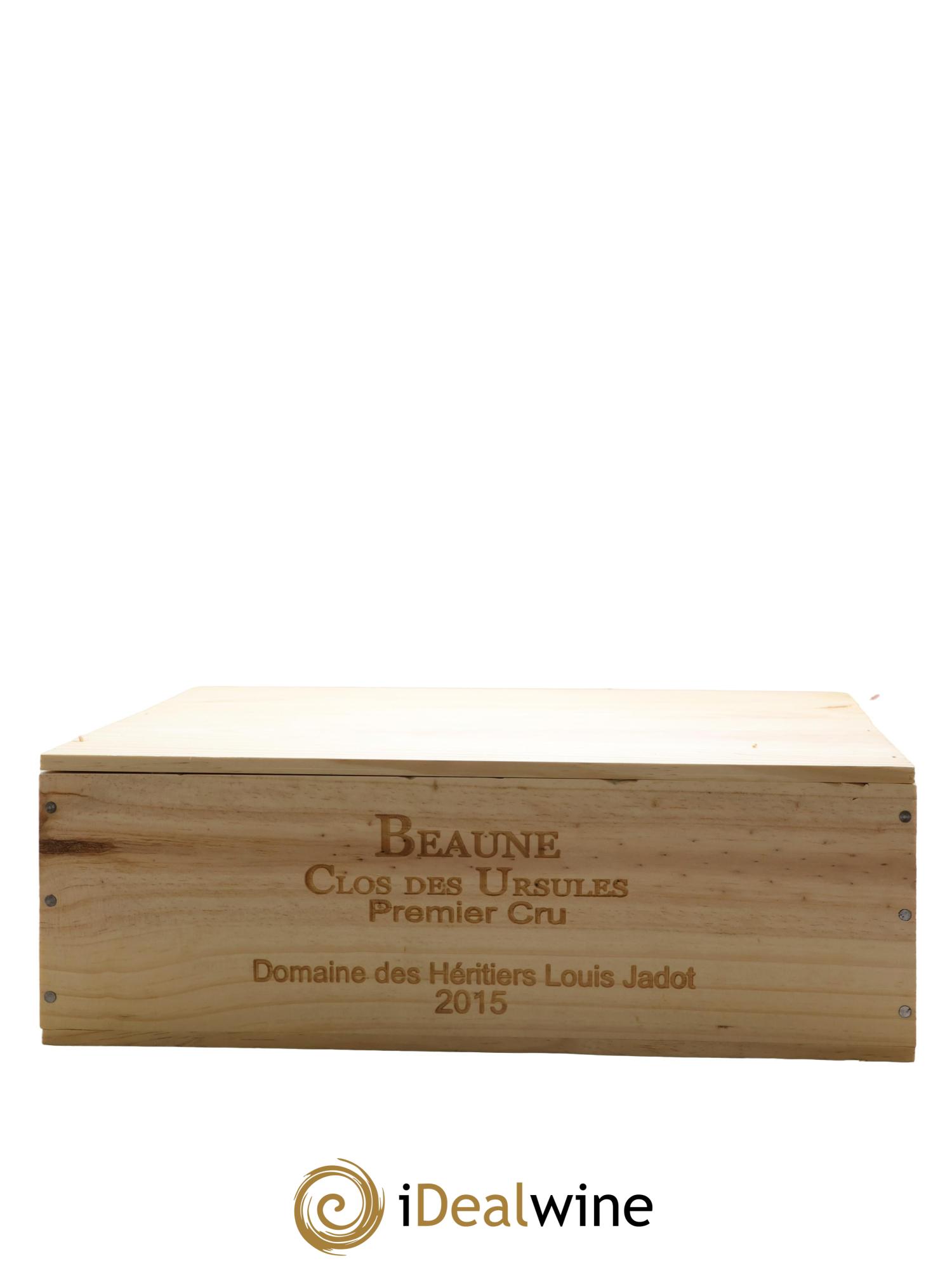 Beaune 1er Cru Clos des Ursules Monopole Héritiers Louis Jadot (Domaine des) - Louis Jadot 2015 - Lot de 3 magnums - 2