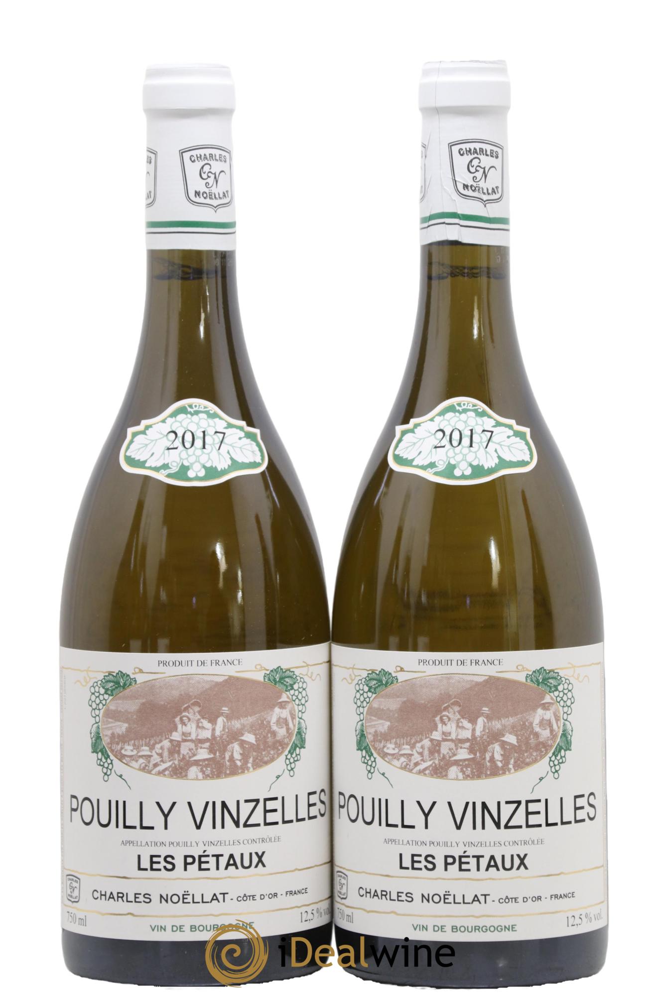 Pouilly-Vinzelles Les Pétaux Charles Noëllat 2017 - Lot de 2 bouteilles - 0